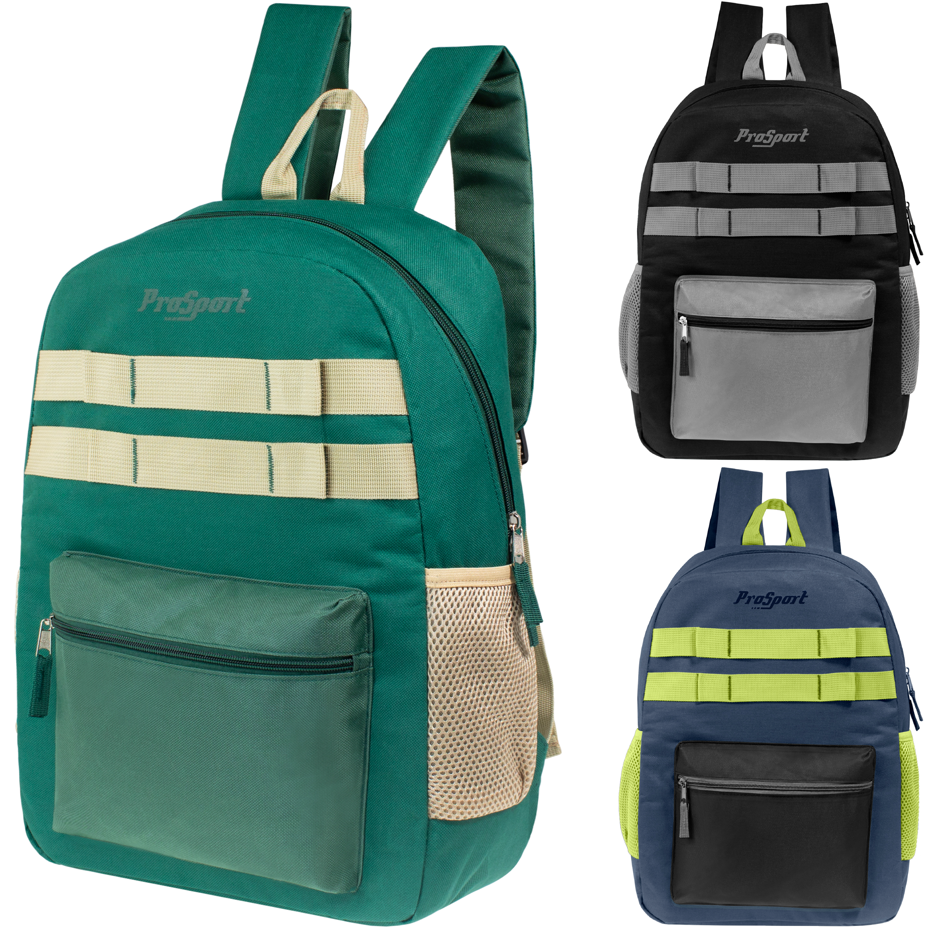 Bulk Wholesale Backpacks 17 Inch | Multi Colors | Back to School Bulk Wholesale Backpacks 17 Inch | Multi Colors | Back to School