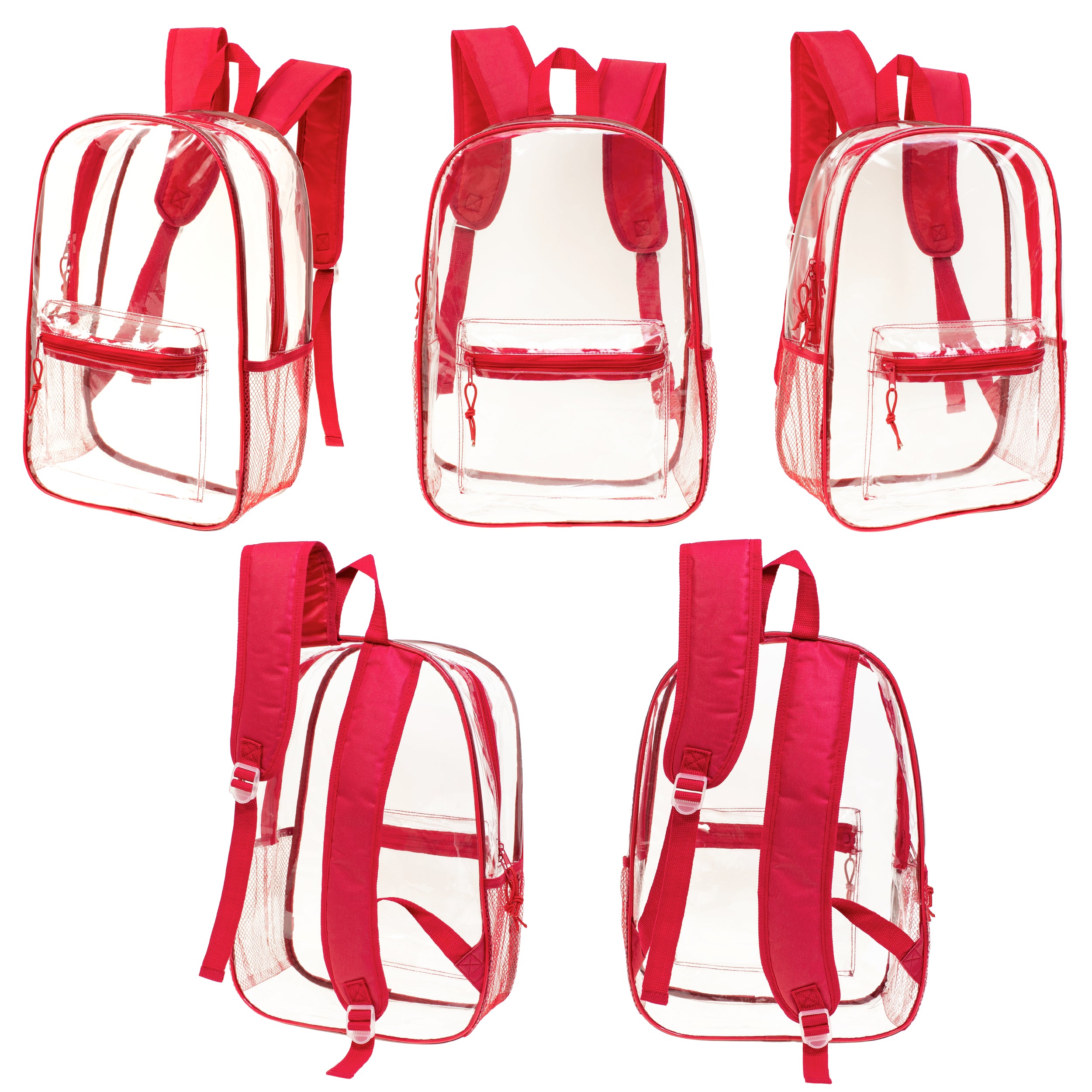 transparent backpacks in bulk