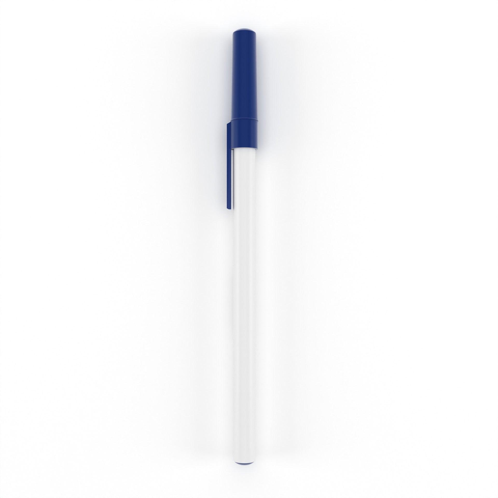 Wholesale Blue Pens with Removable Cap - Bulk Case of 576 Blue Stick Pens