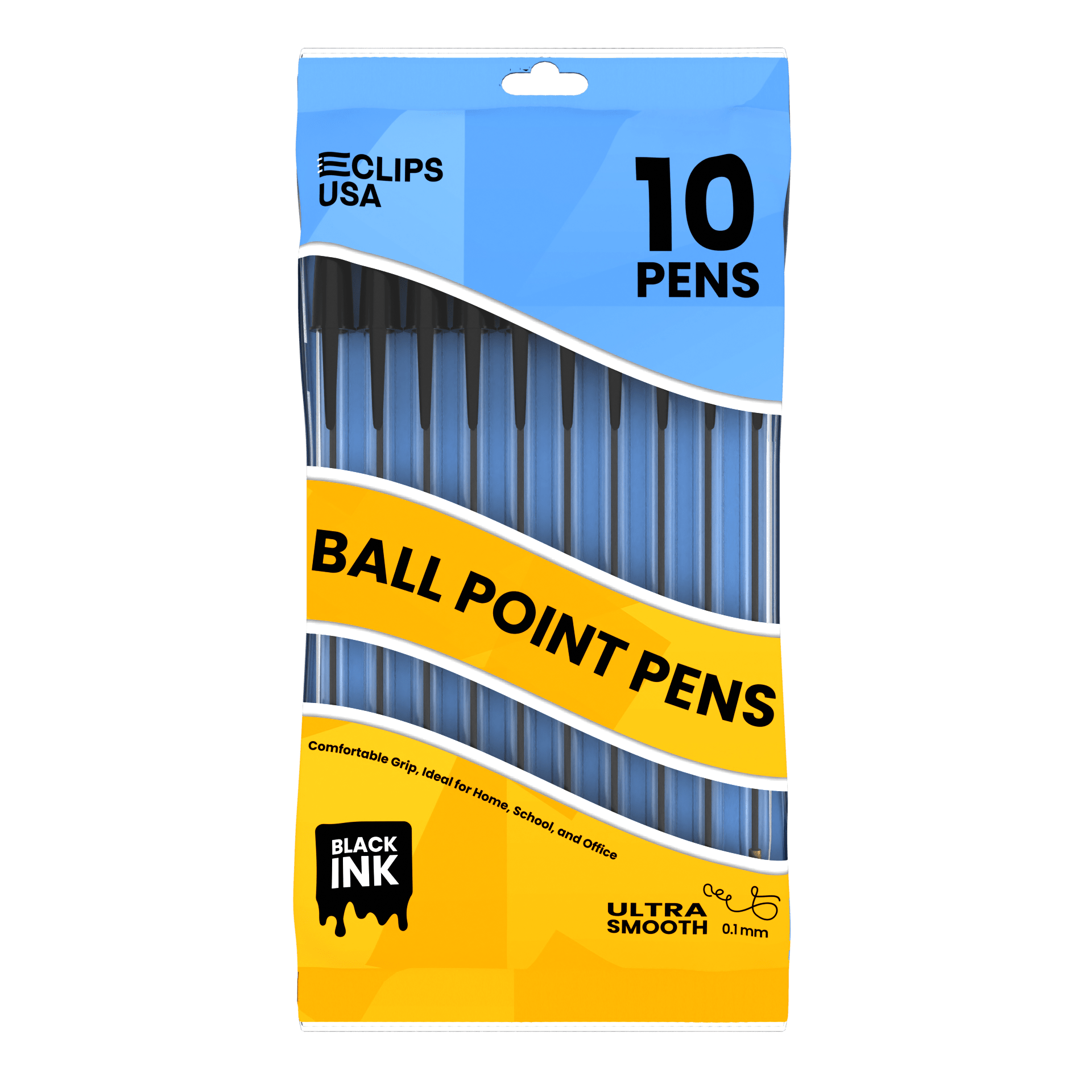 Front facing image of Ballpoint Stick Pens.