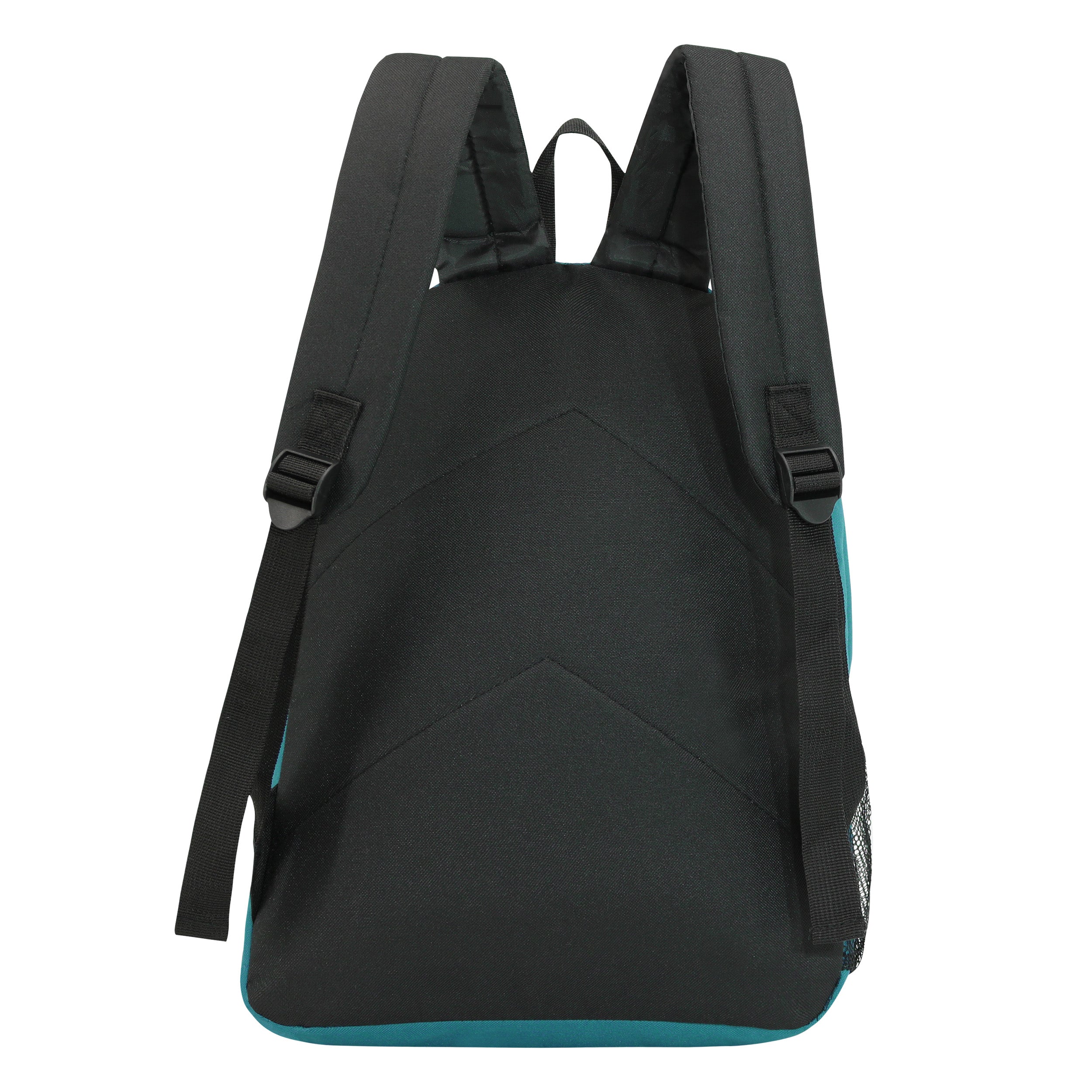 17" Wholesale Backpacks In Teal | Padded Back | Bulk Case of 24 Bookbags