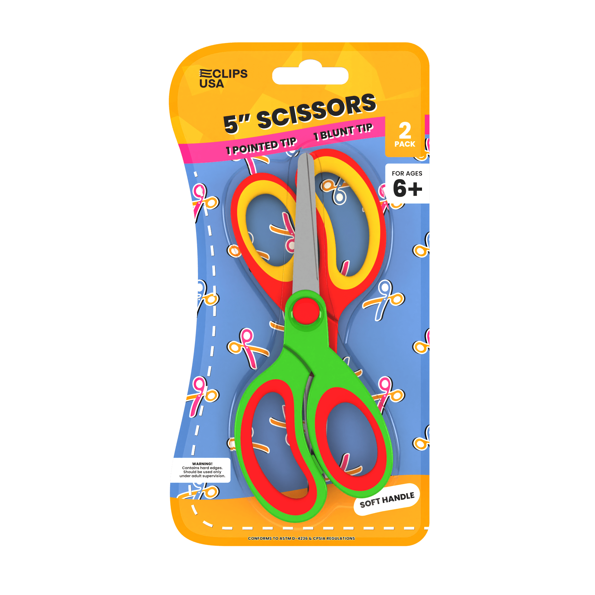 Front facing image of Kids Scissors.