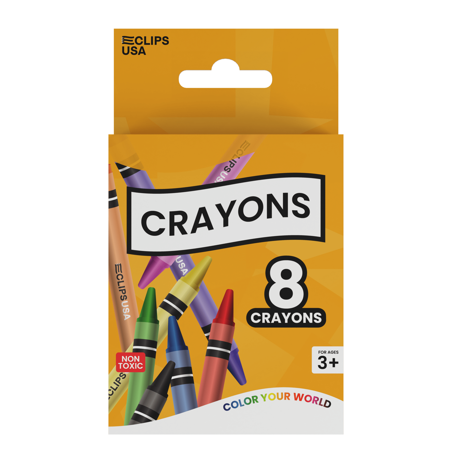 Front facing image of Standard Crayons.