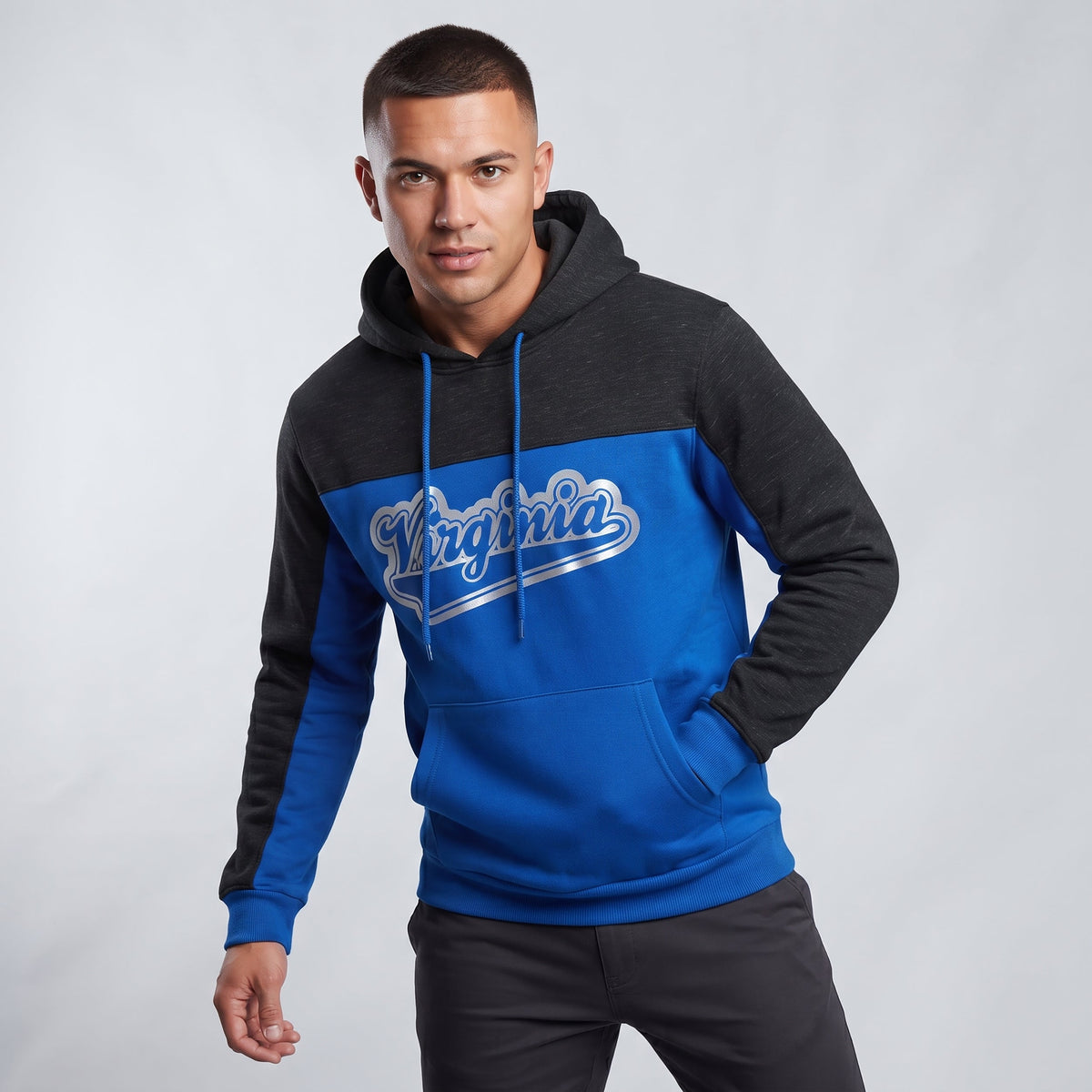 Winter Hoodie Virginia Assorted Sizes - Bulk Case of 12
