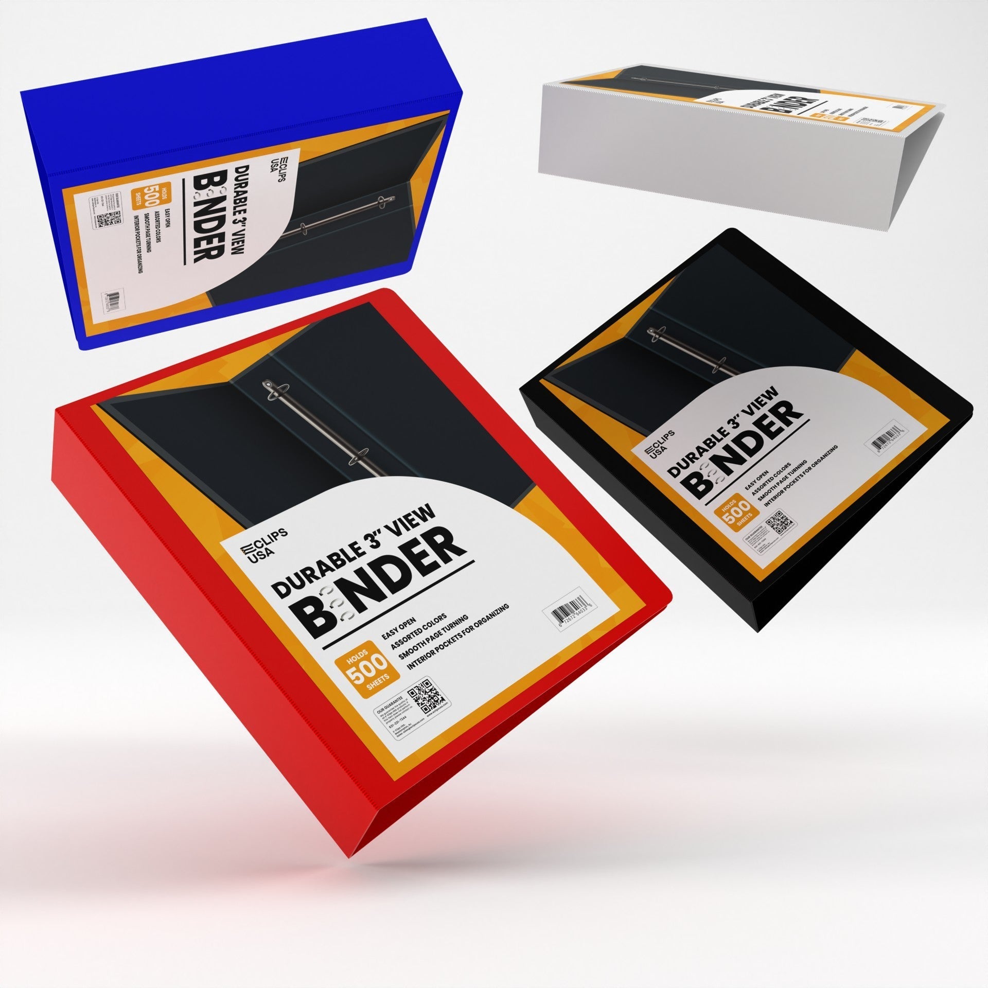 Front facing image of Durable View Binder.