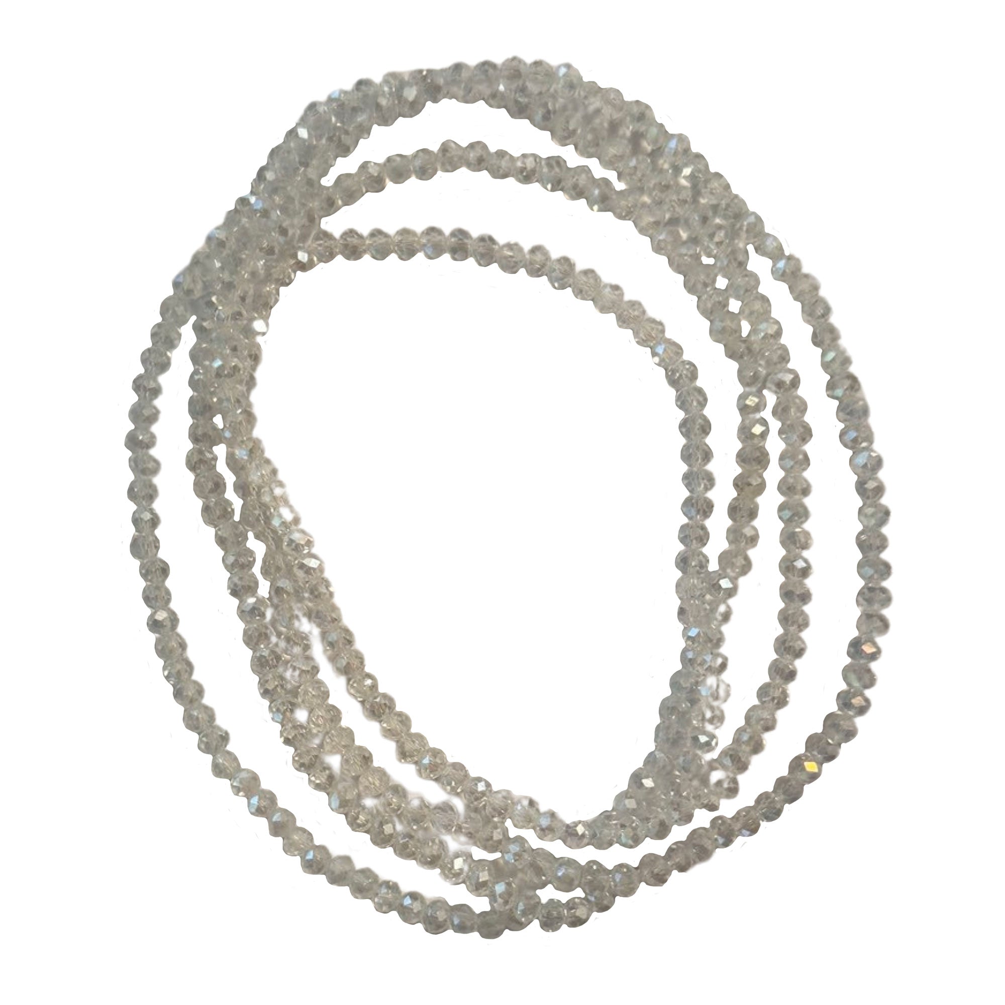 CLEARANCE CRYSTAL WRAP NECKLACES (CASE OF 120 - $0.50 / PIECE)  Wholesale Wrap Necklaces / Bracelets in Assorted Colors SKU: 70400-A-B-120