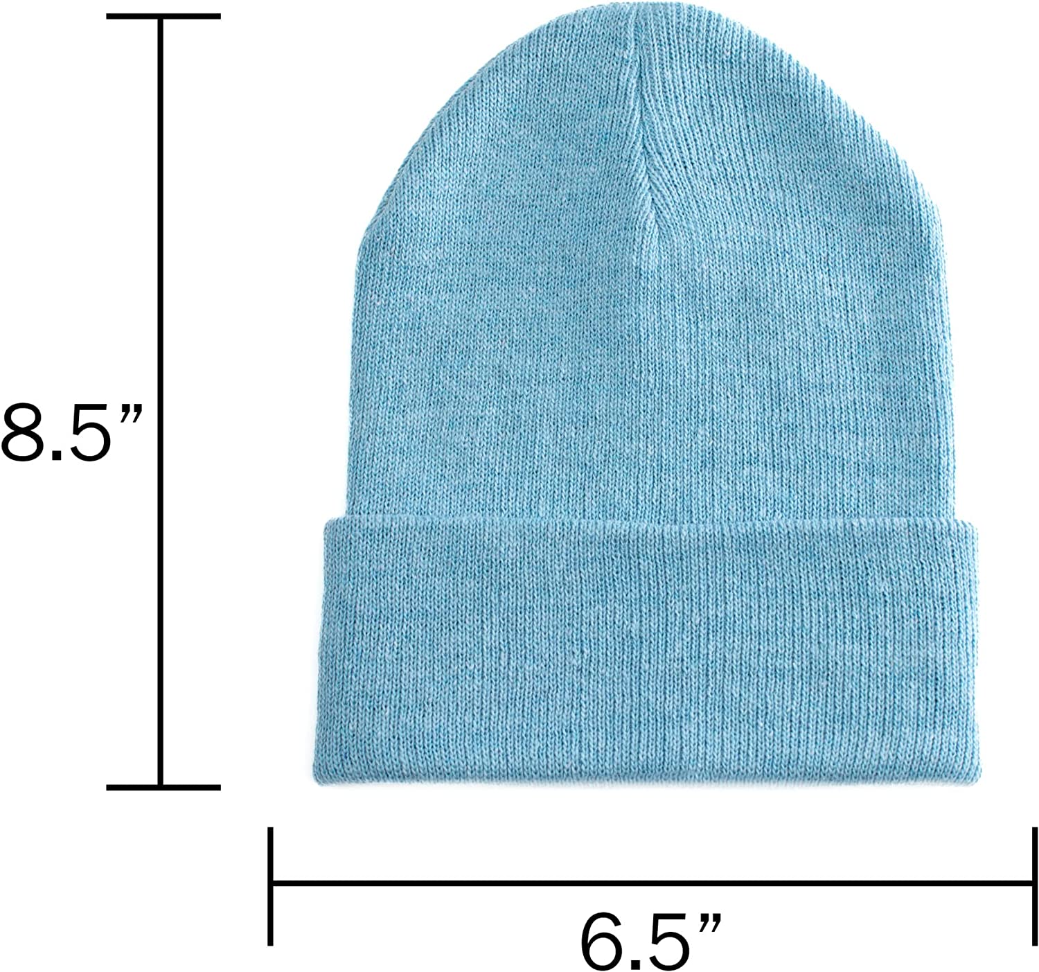 Wholesale Beanie and Glove Bundle in 12 Assorted Colors - Bulk Case of 24 Beanies, 24 Pairs of Gloves