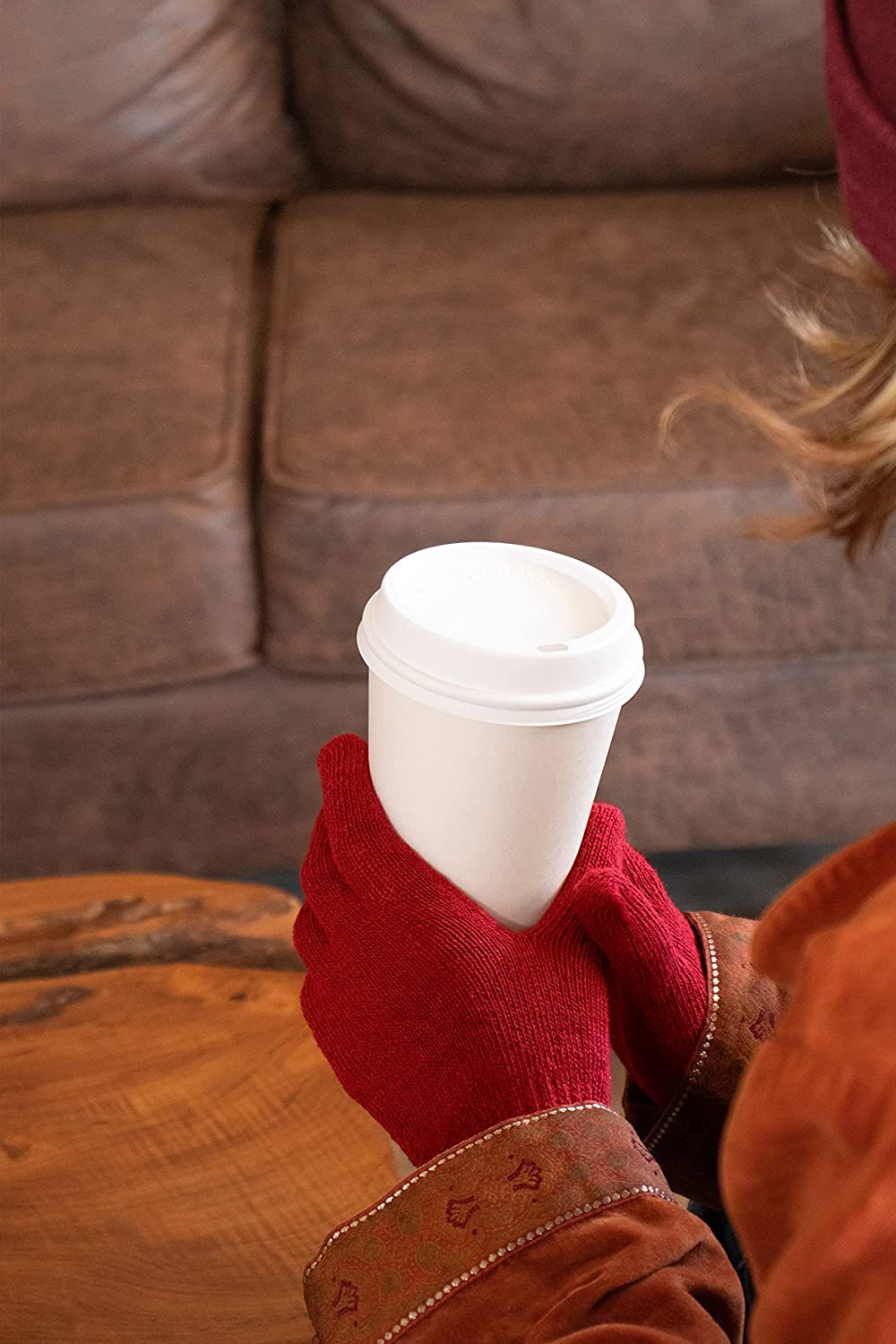 Wholesale Beanie and Glove Bundle in 12 Assorted Colors - Bulk Case of 24 Beanies, 24 Pairs of Gloves