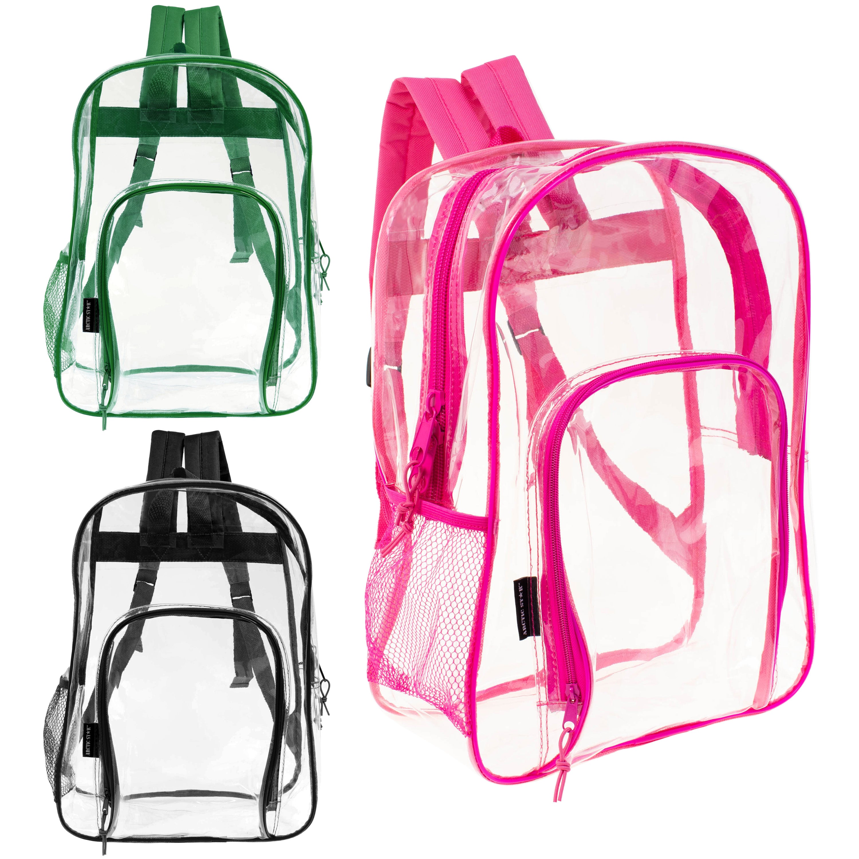 Clear book bags bulk Clearance