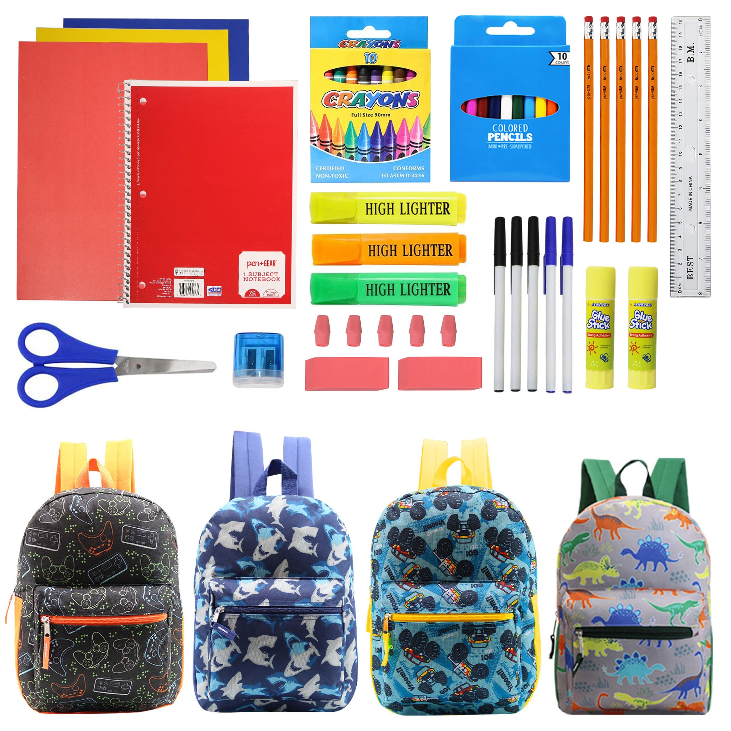 School Supplies Things In Your School Bag First Day Of School Gift