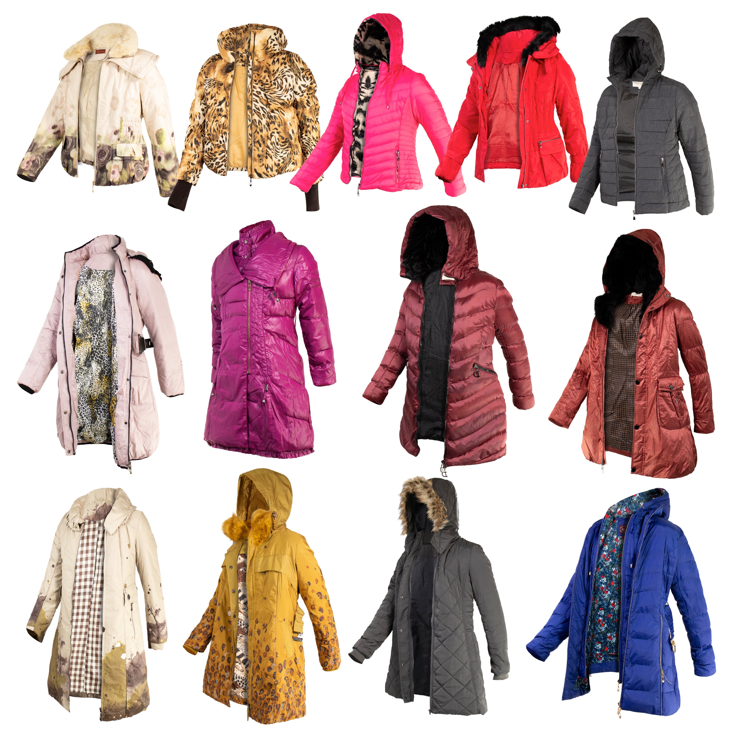 Women's Wholesale Winter Coats Bulk Ladies Jackets Assorted Styles