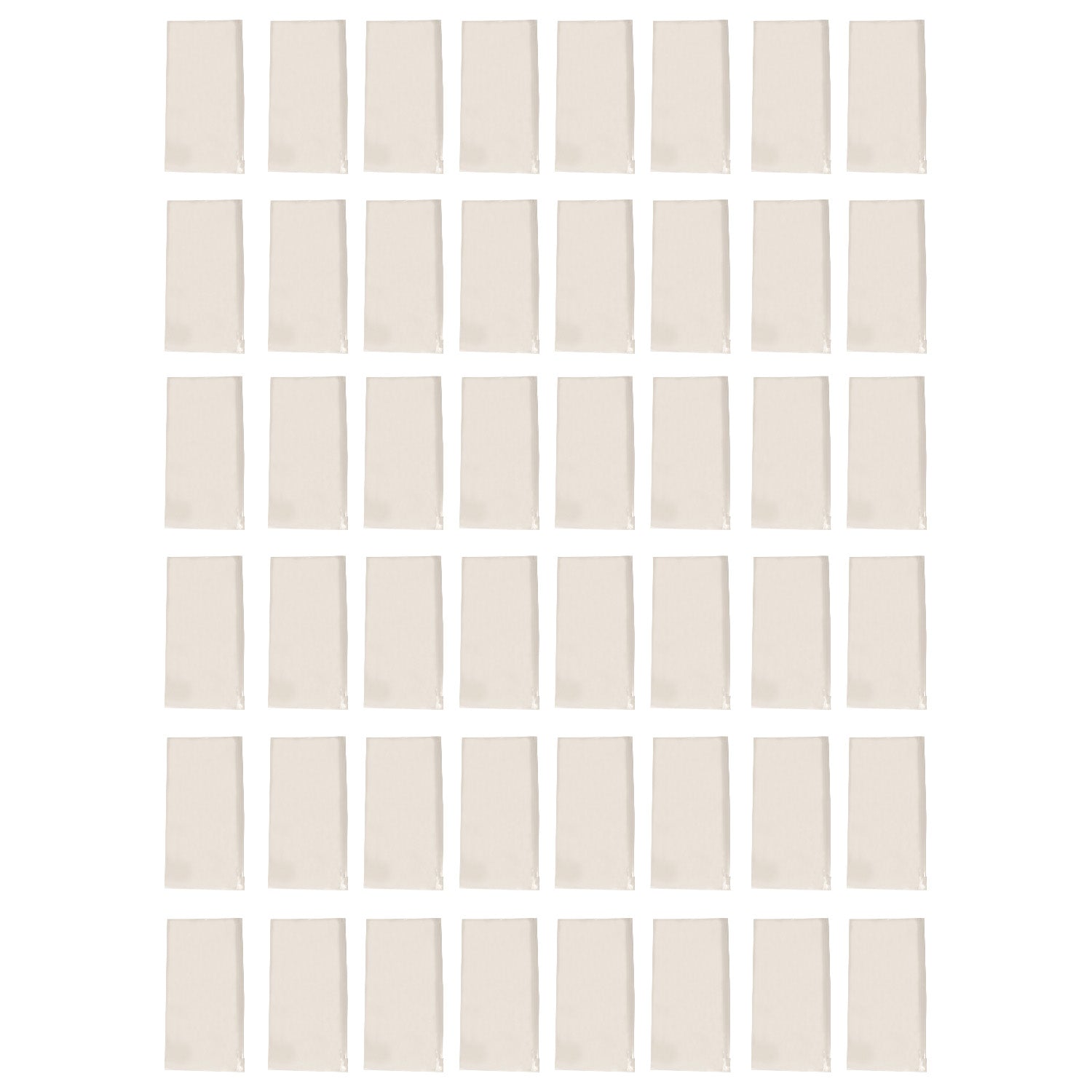 9.5" Wholesale Clear Pencil Pouches - Bulk School Supplies - Case of 48 Pencil Pouches