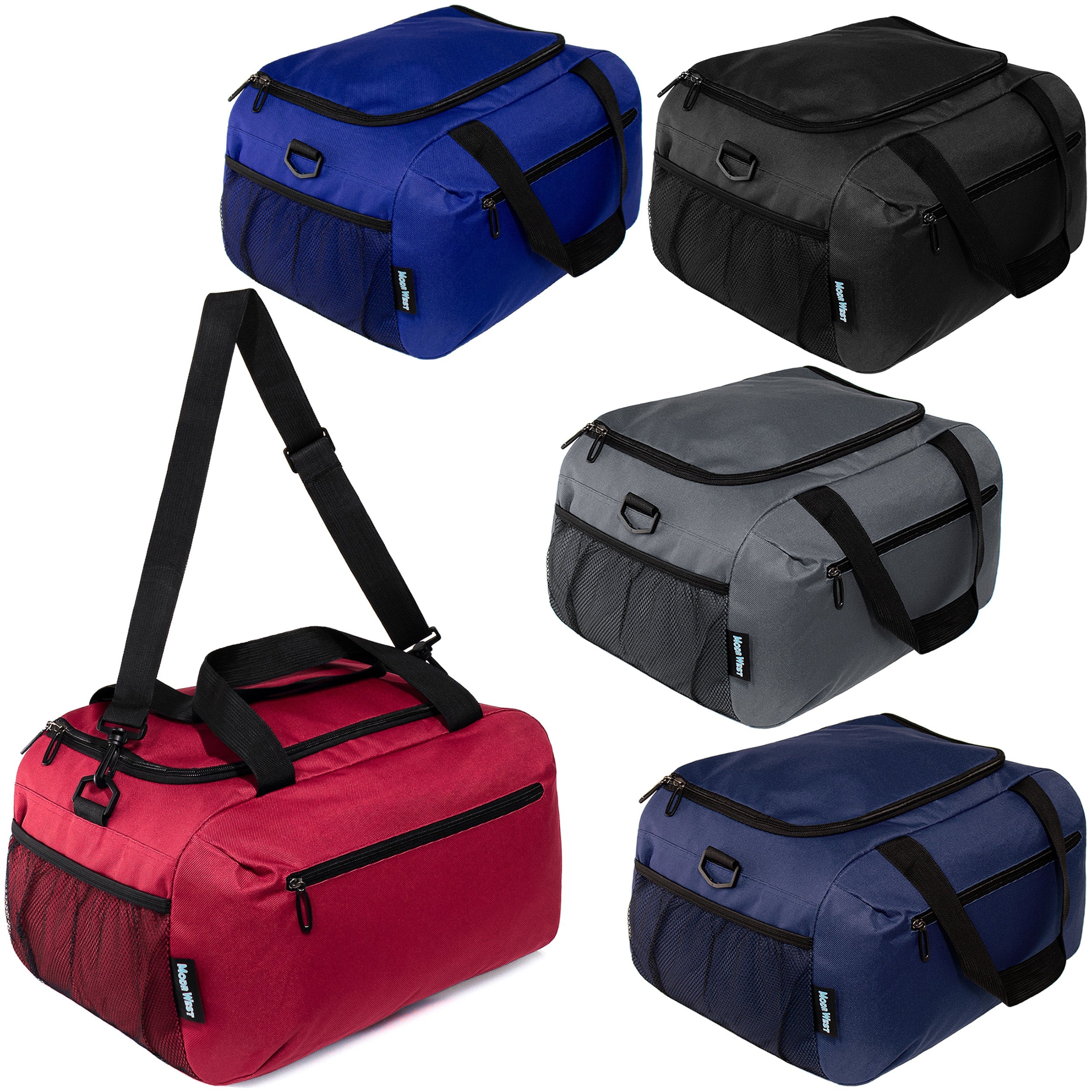 21" Wholesale Duffel Bag in Assorted Colors  - Bulk Case of 12 Duffles