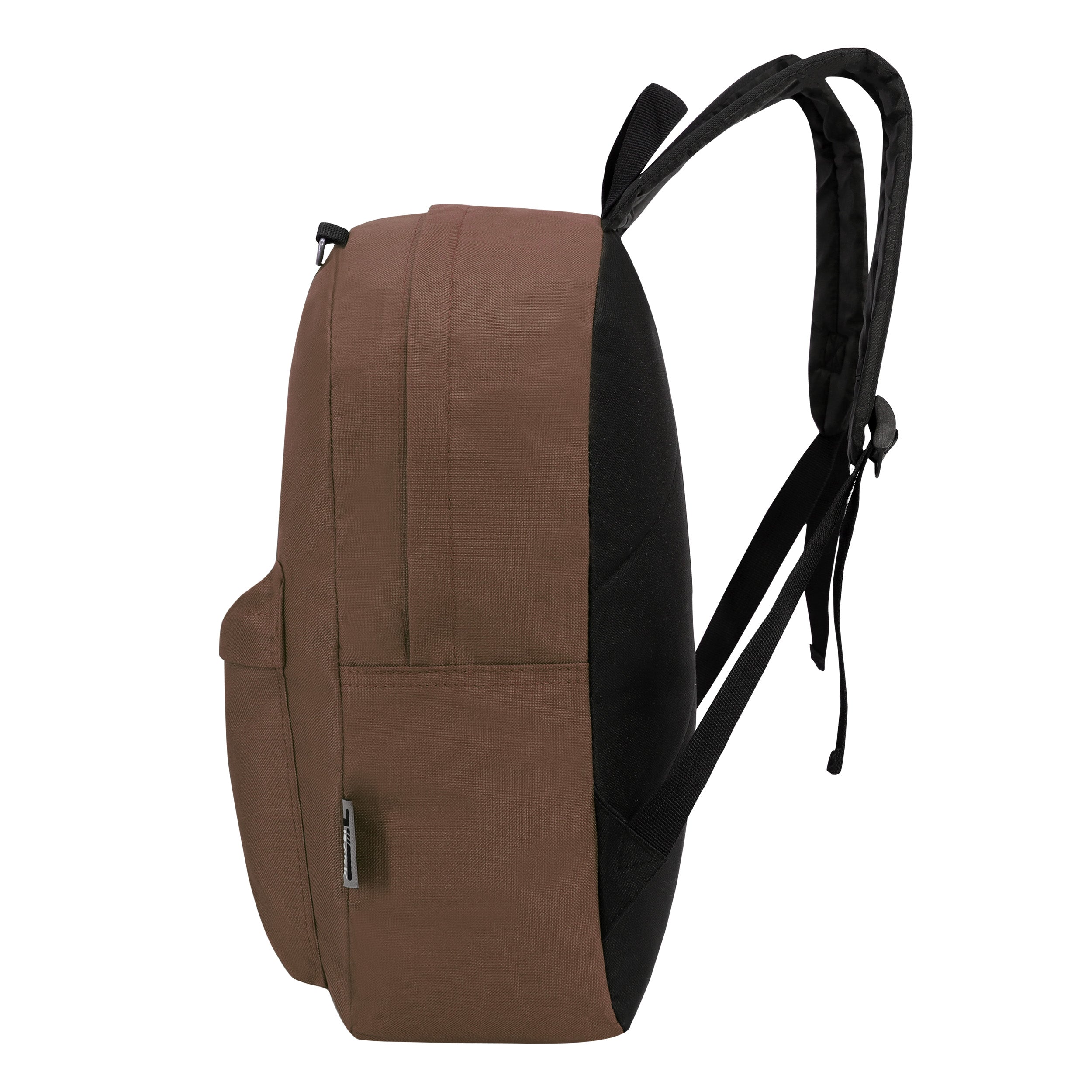 17" Wholesale Backpacks In Brown | Padded Back | Bulk Case of 24 Bookbags