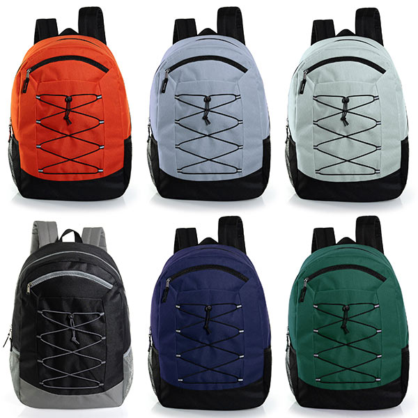 bungee style wholesale backpacks for school boys and girl