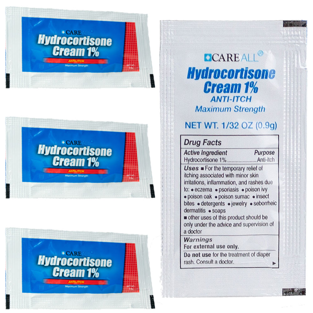 Wholesale Hydrocortisone Cream | Homeless Care, Rentals, Hotels, Travel - Bulk Case of 1728