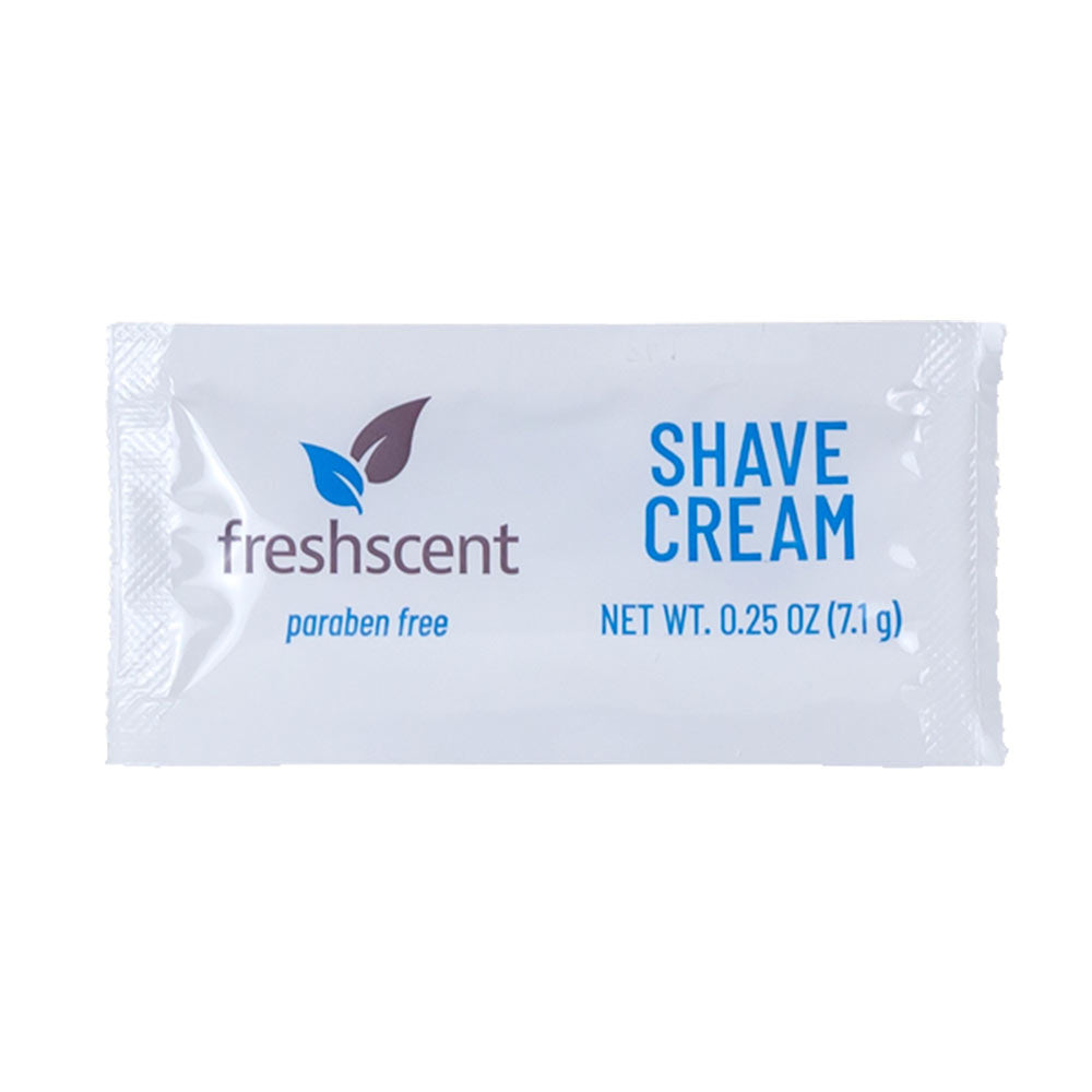Wholesale Shaving Cream Packets | Travel, Rentals, Homeless - Bulk Case of 1000
