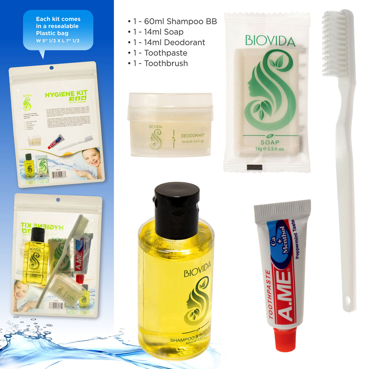homeless care bulk wholesale hygiene kits