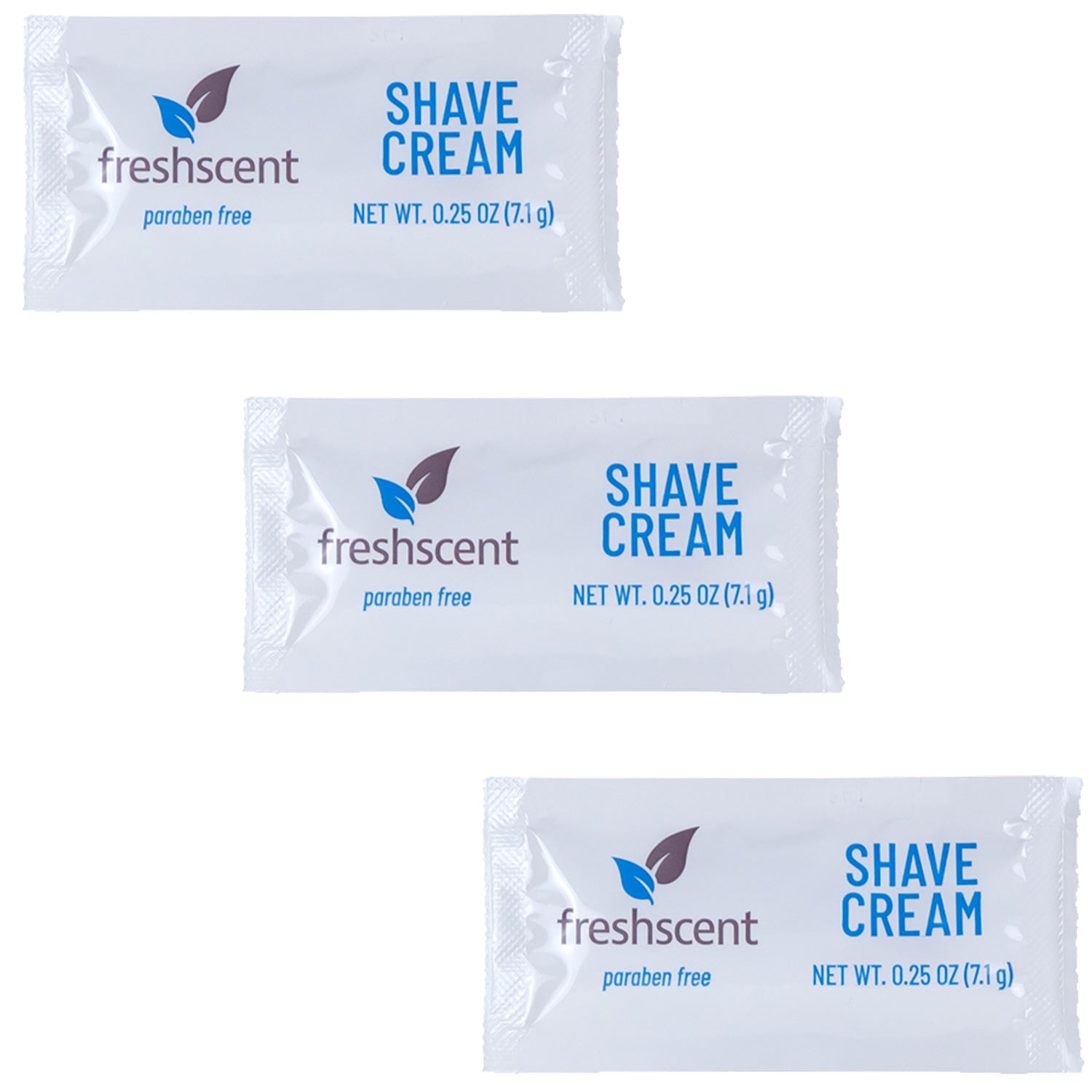 Wholesale Shaving Cream Packets | Travel, Rentals, Homeless - Bulk Case of 1000