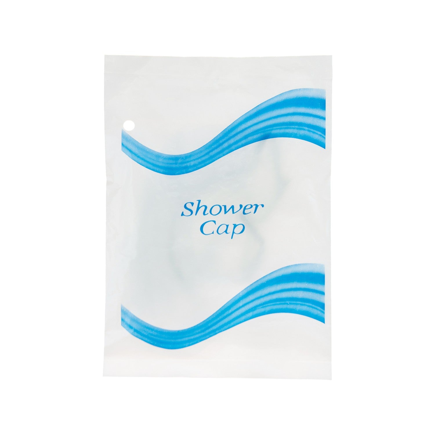 18.5" Wholesale Shower Cap for Travel, Airbnb Rentals, Homeless Care - Bulk Case of 2000