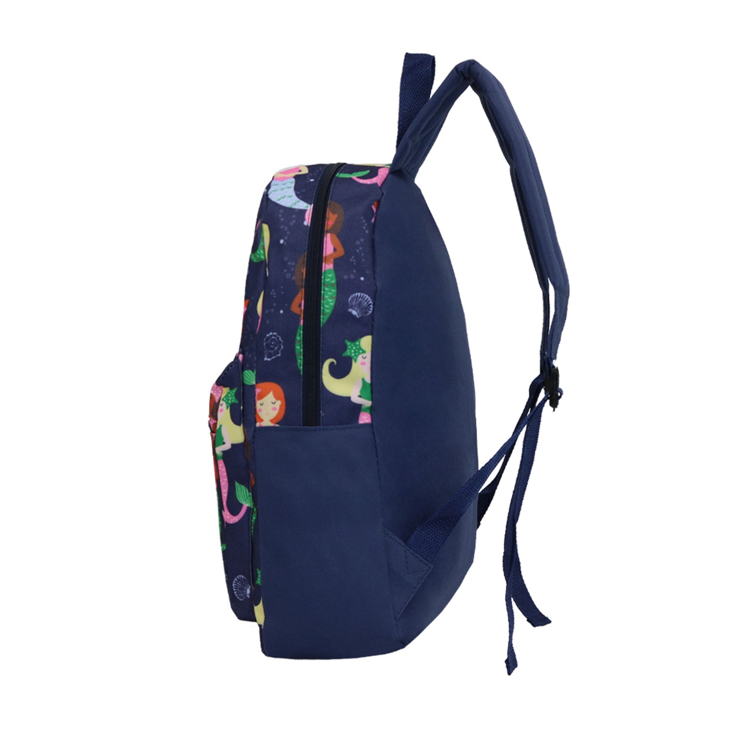 15" Kids Basic Wholesale Backpack in Assorted Girls Prints- Bulk Case of 24
