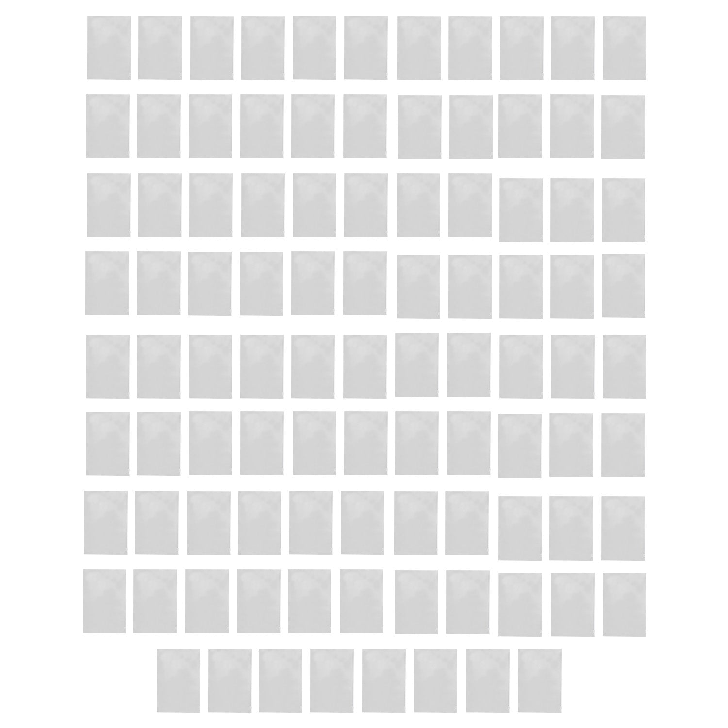 10" Wholesale Clear Pencil Pouches - Bulk School Supplies - Case of 96 Pencil Pouches