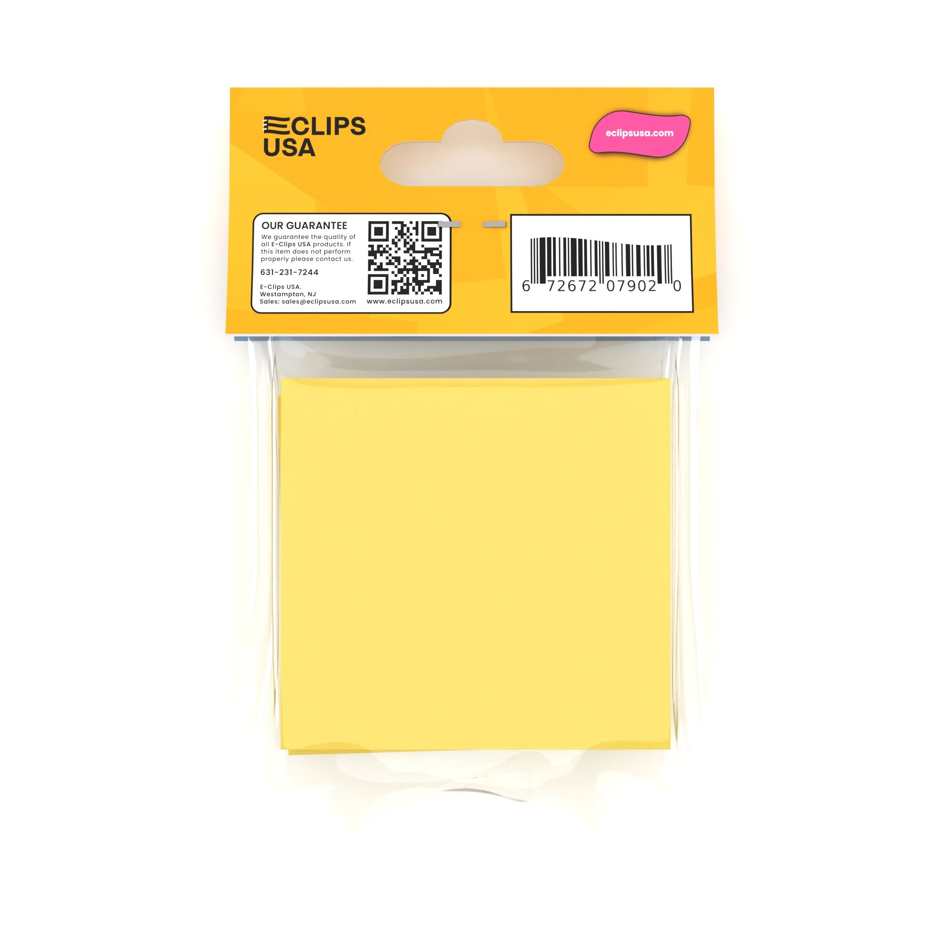 Wholesale Yellow Sticky Note Pads - 3 X 3 Inches - 100 Sheets Per Pad - Bulk Case of 60 Pads