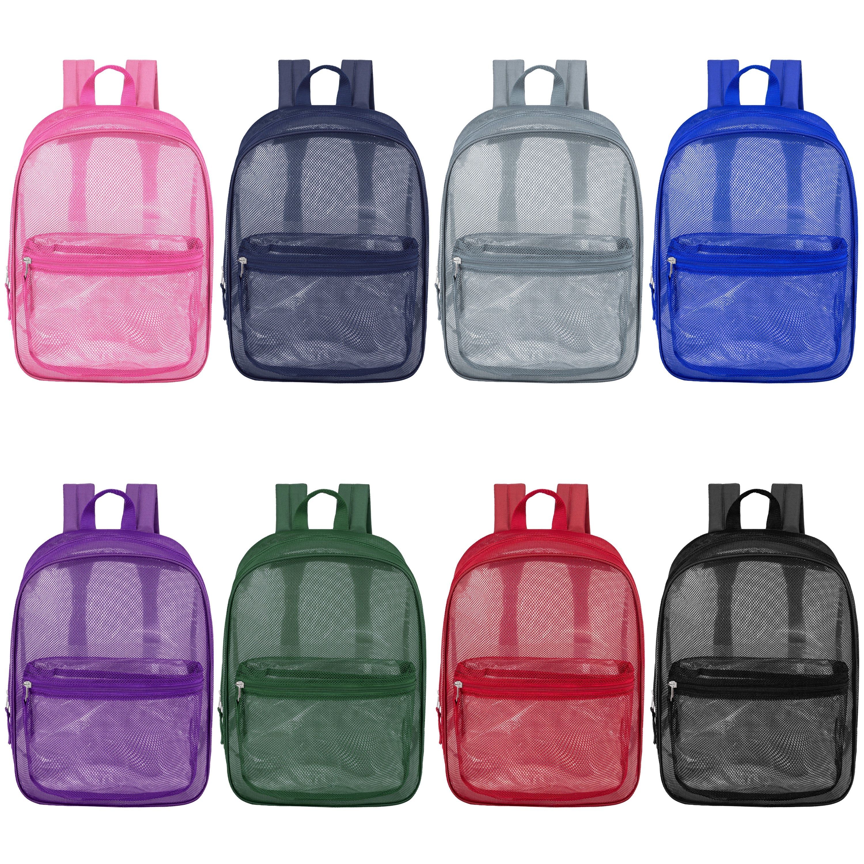 Wholesale Clear Backpacks in Bulk | Mesh Bookbags | 2Moda