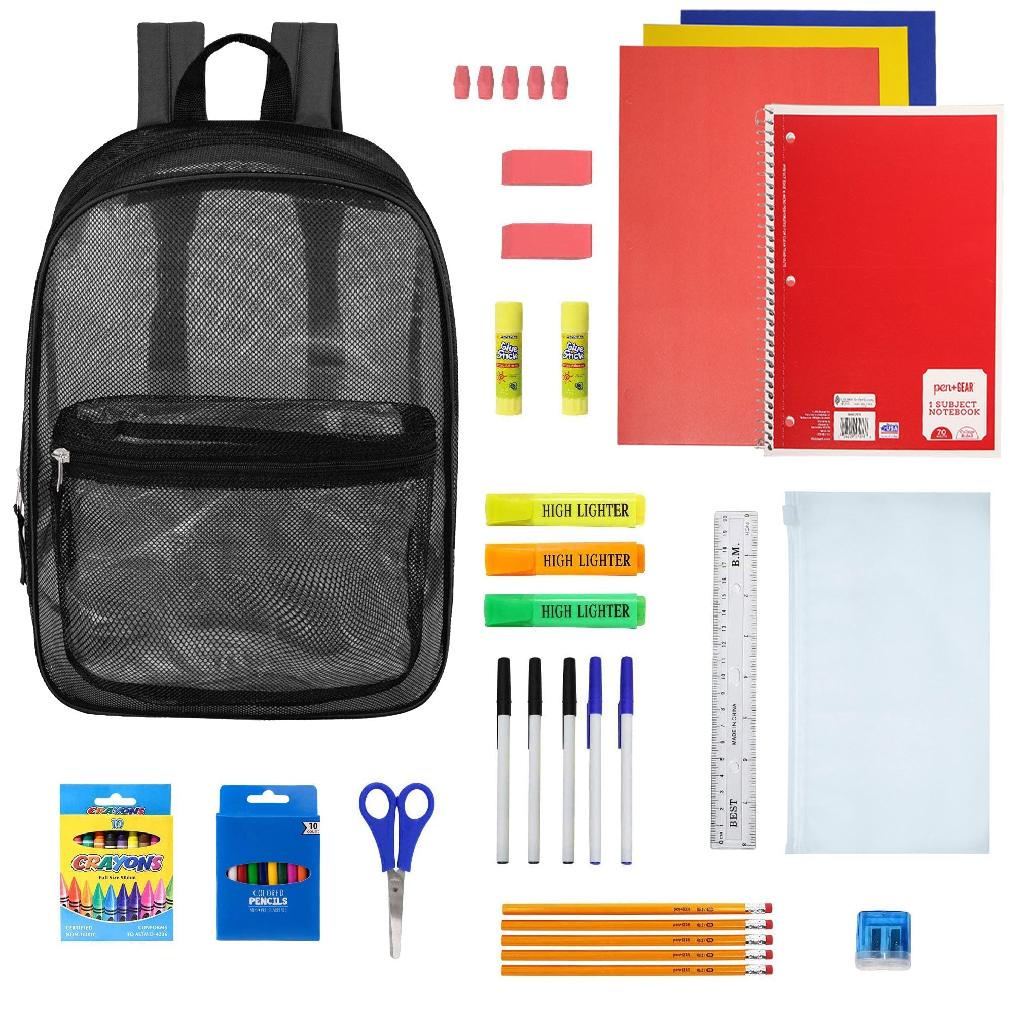 got your backpack mini school kit with Stationery Mini comb with hairbands What I Put in My