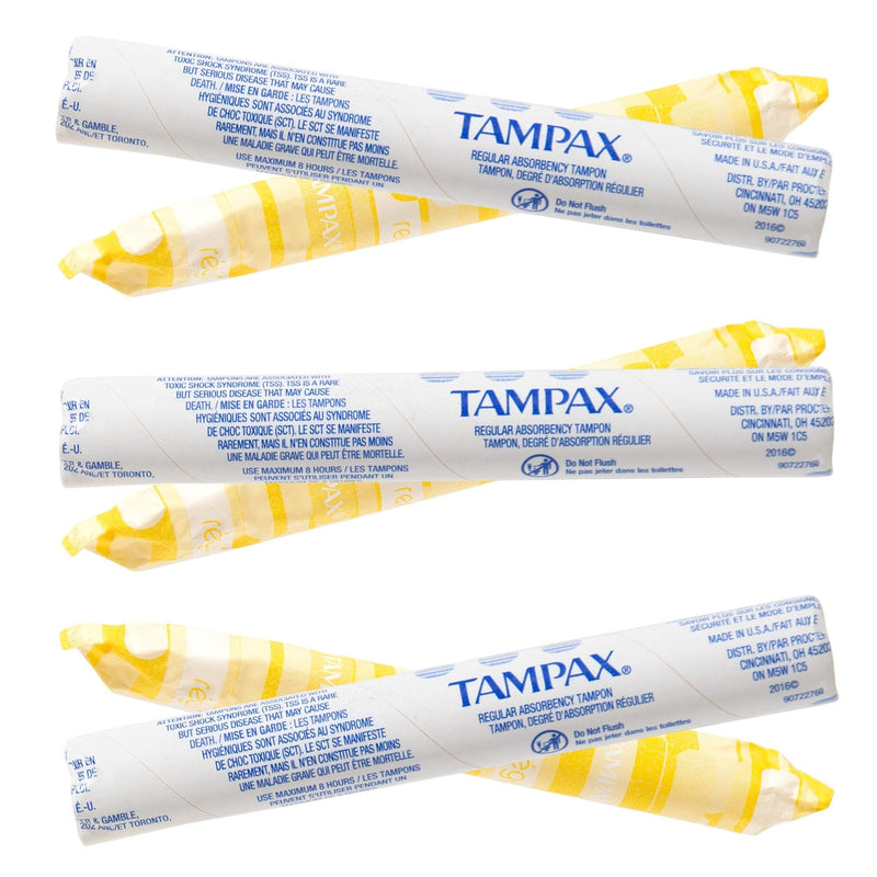 Wholesale Tampax Tampons - Bulk Case of 500 - T500-500