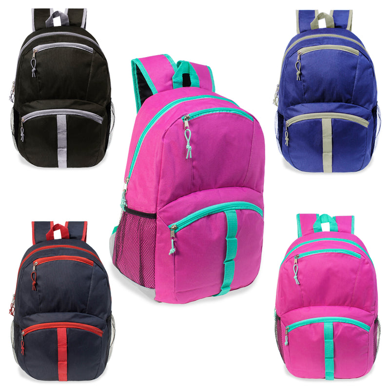 17 inch wholesale bungee backpacks with free shipping