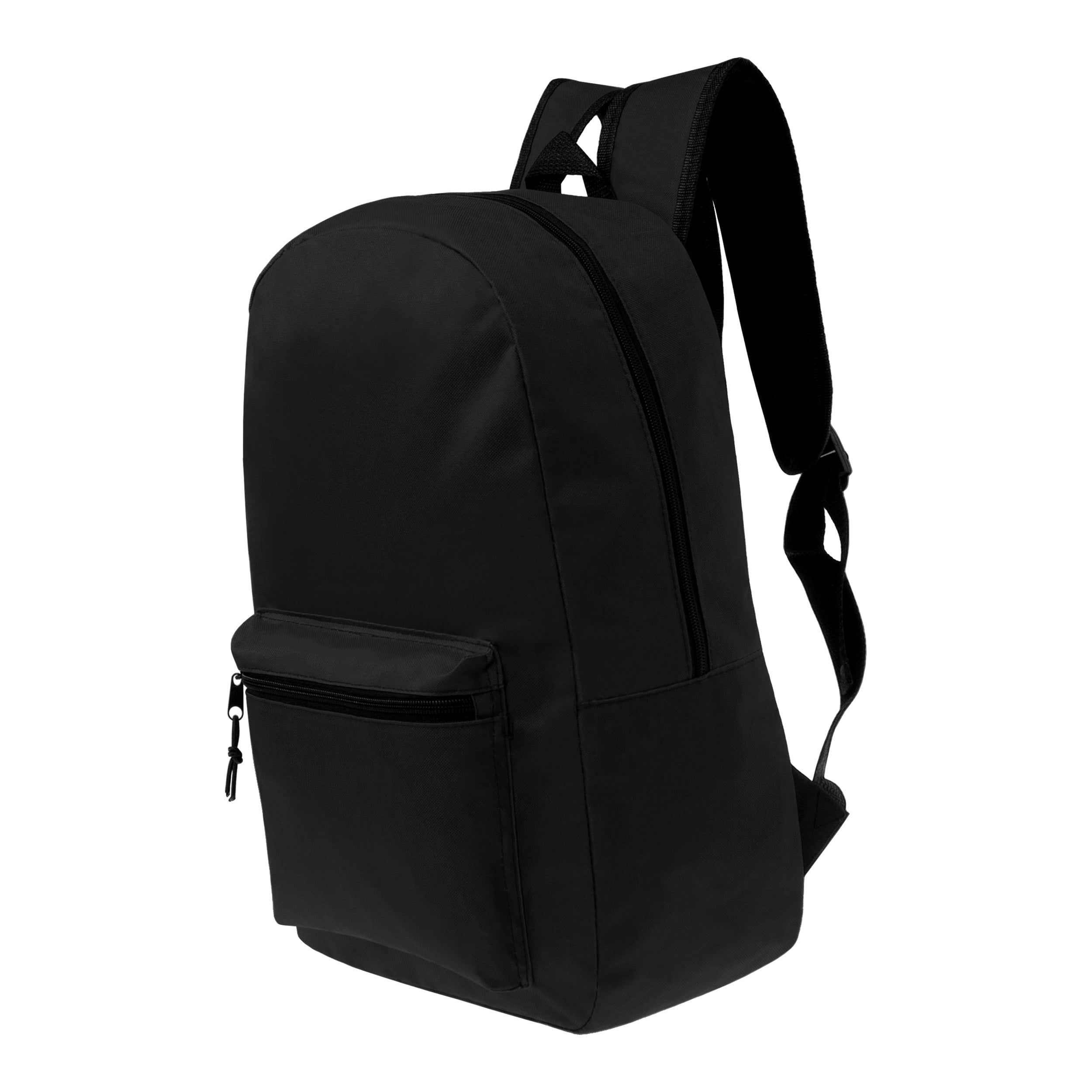 unisex 19 inch black wholesale backpack in bulk