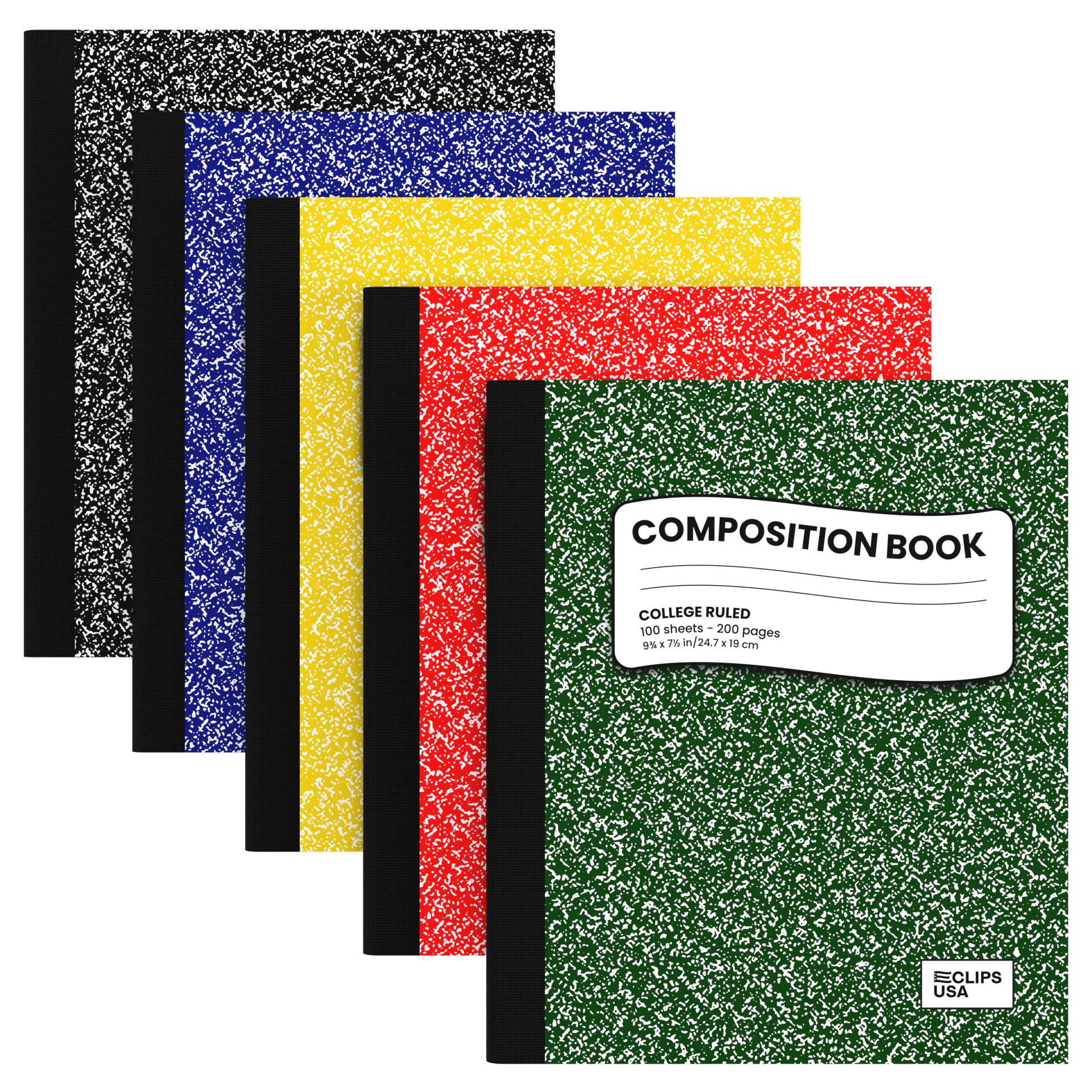 Front facing image of Composition Notebook.