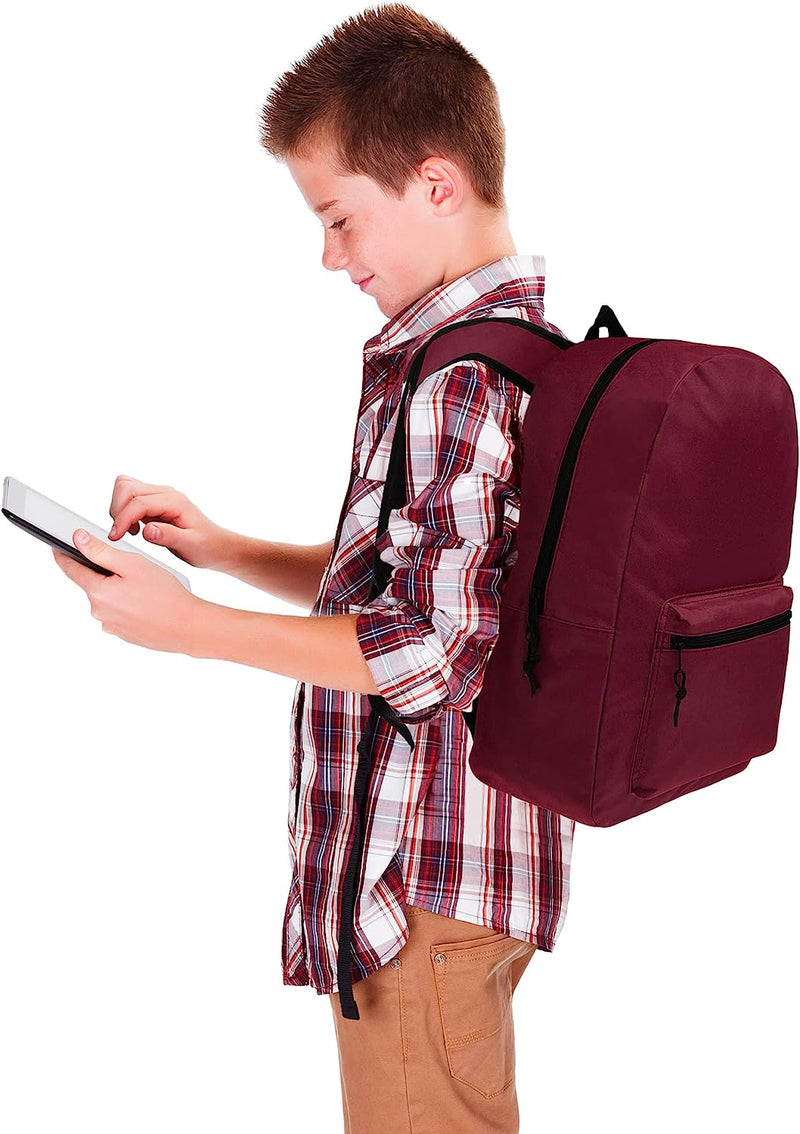 24 Wholesale 16 Inch Backpack With Matching Lunch Bag - Boys - at 