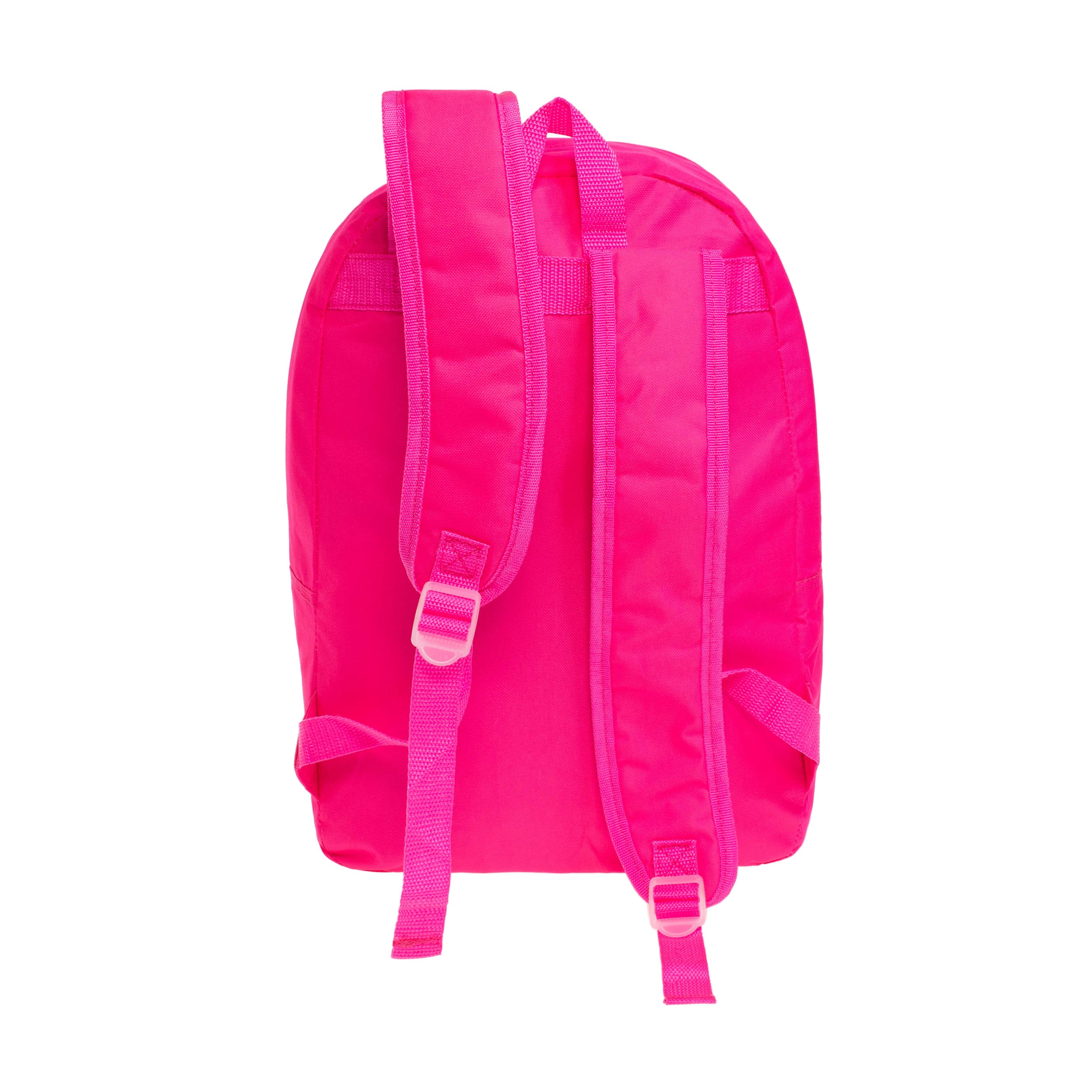 17" Bright Wholesale School Backpack in 6 Colors for Kids - Bulk Case of 24 Backpacks