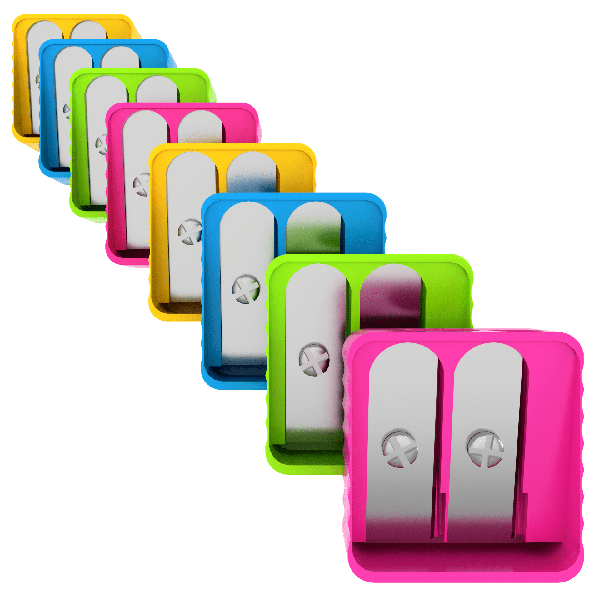 Front facing image of Handheld Pencil Sharpeners.