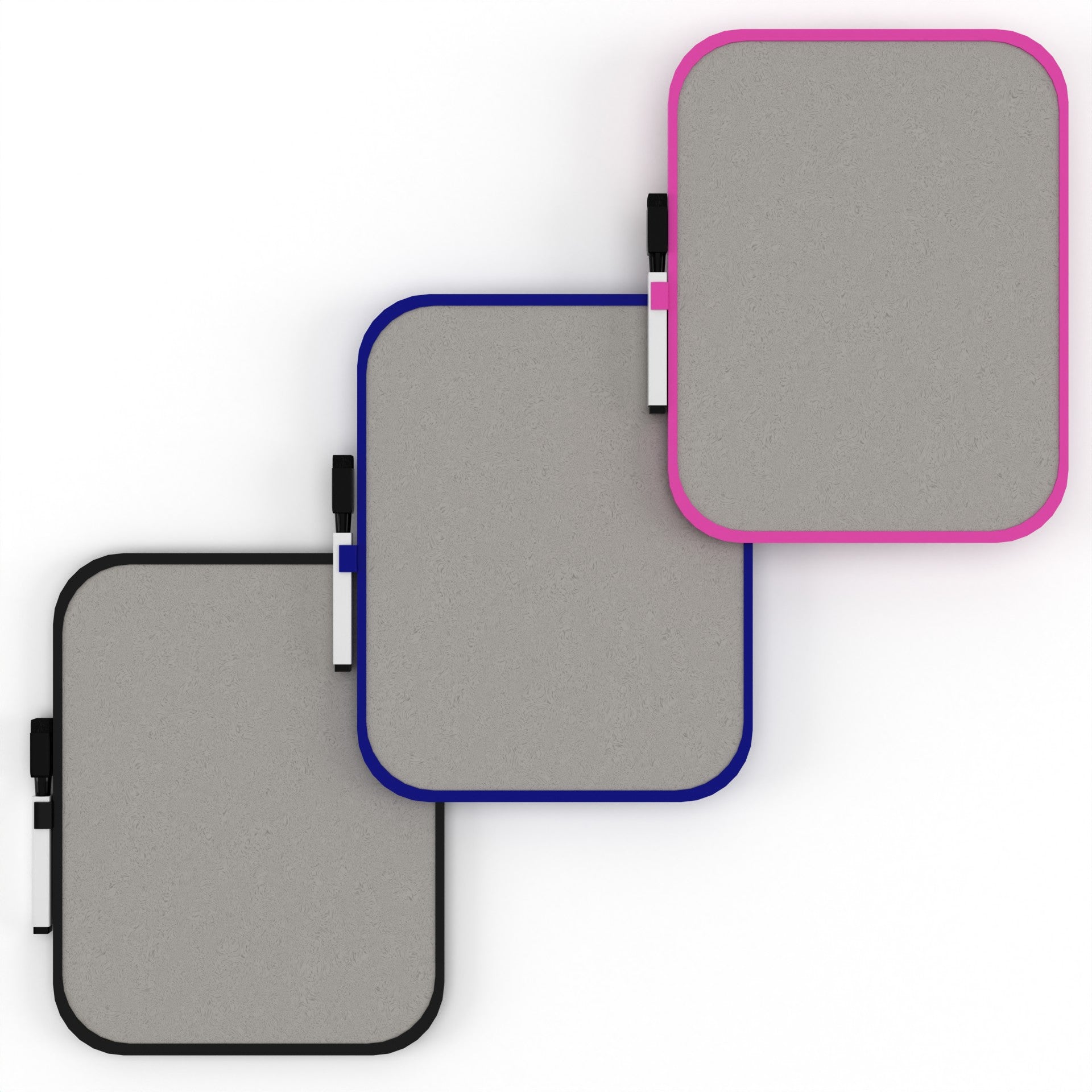Dry Erase Board with Marker - 10.71 X 8.26 Inches, Assorted Colors