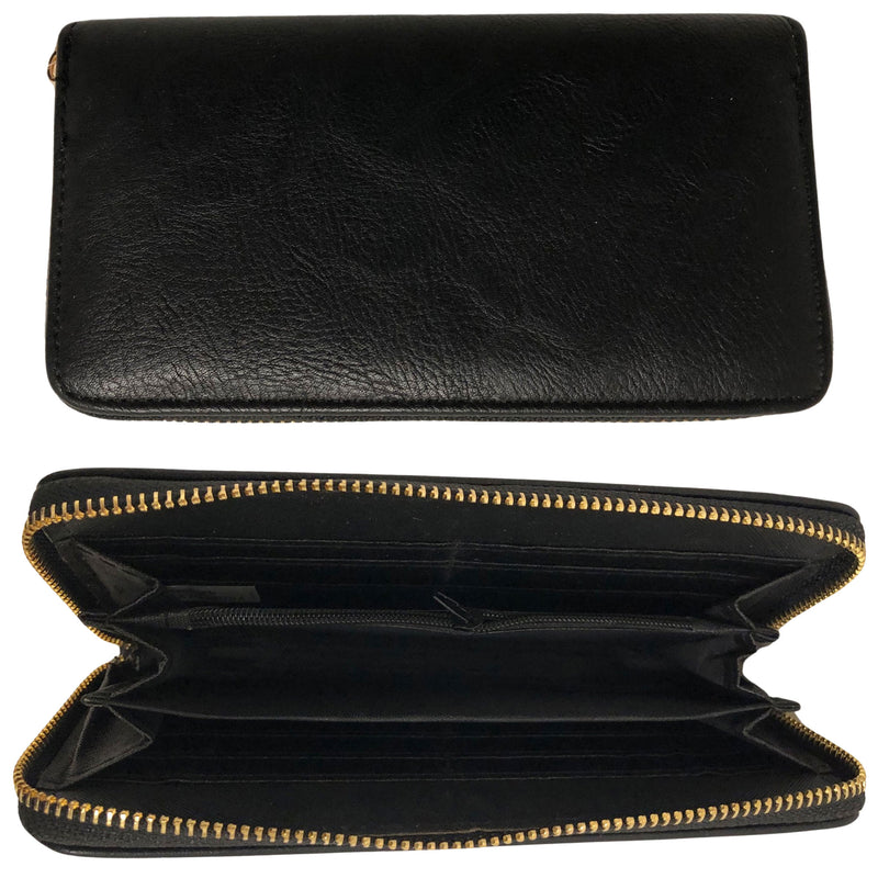 CLEARANCE WALLETS FOR WOMEN ASSORTED COLORS (CASE OF 36 - $2.00 / PIECE) - Wholesale Wallets for Women | SKU: 762-LEATHER-36
