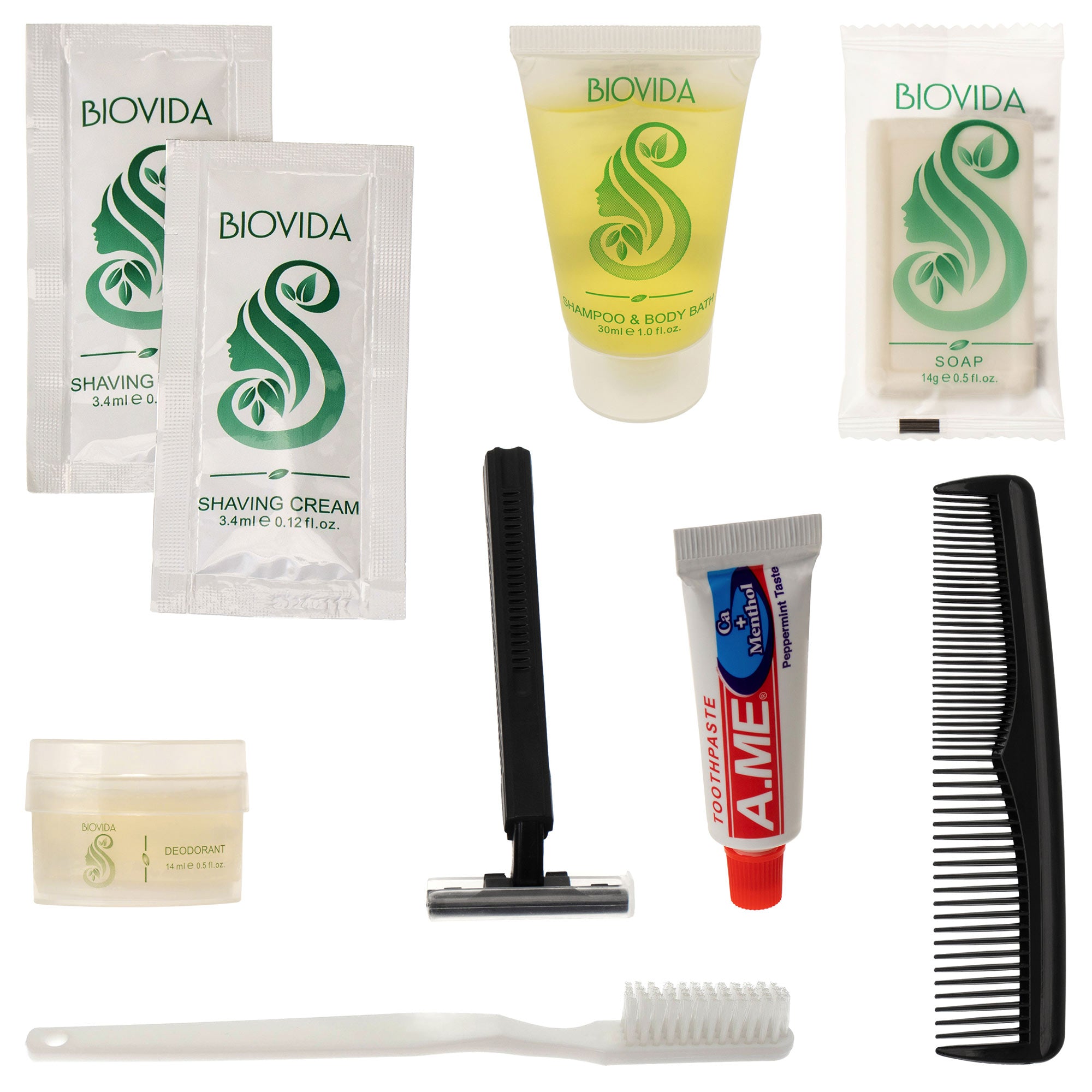 wholesale hygiene kits in bulk 9 travel toiletry items