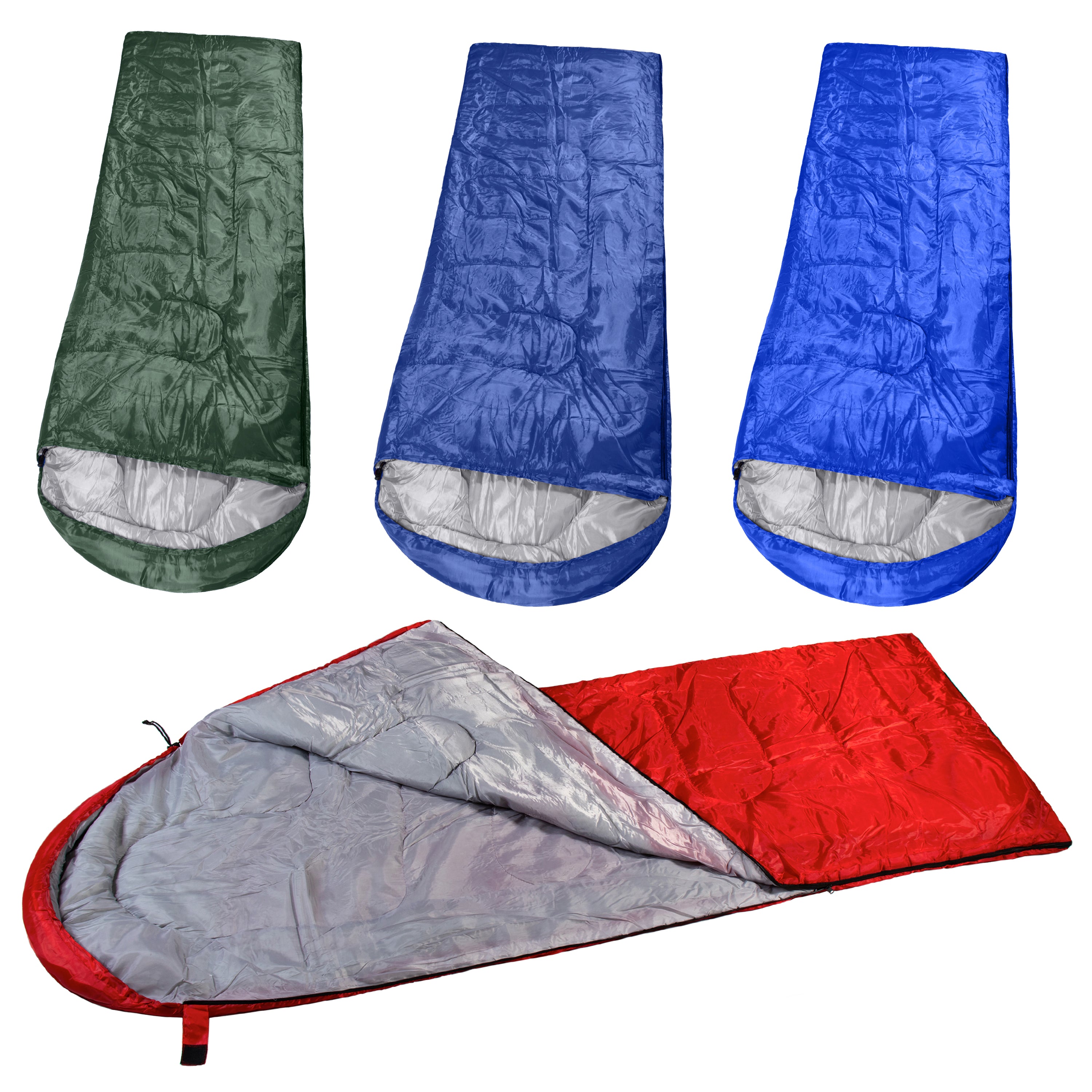 Lightweight Sleeping Bag 2 Lbs - Bulk Winter Accessories | Wholesale Case of 12 Sleeping Bags