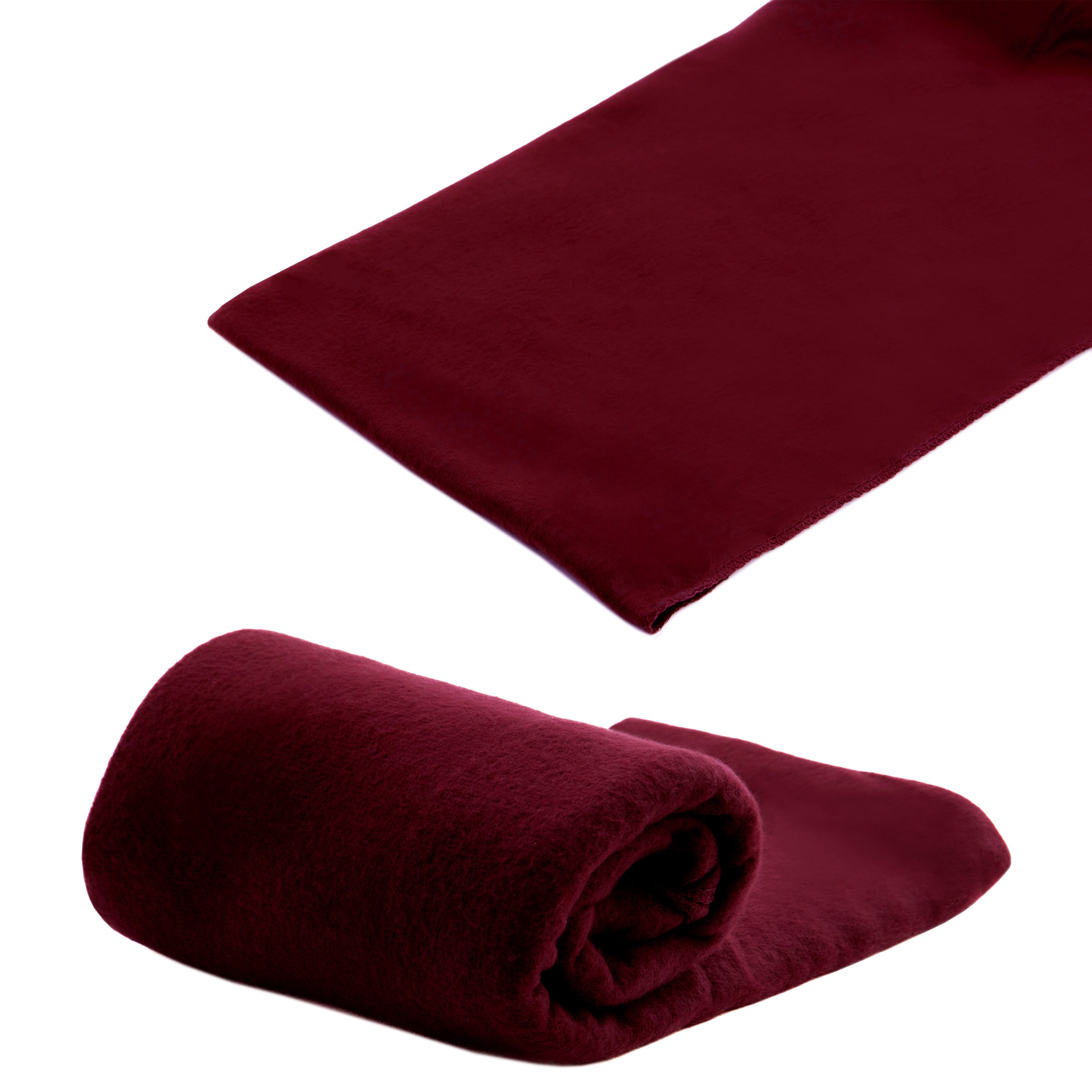 Super Thin Wholesale Throw Blankets in 3 Assorted Colors - Bulk Case of 24