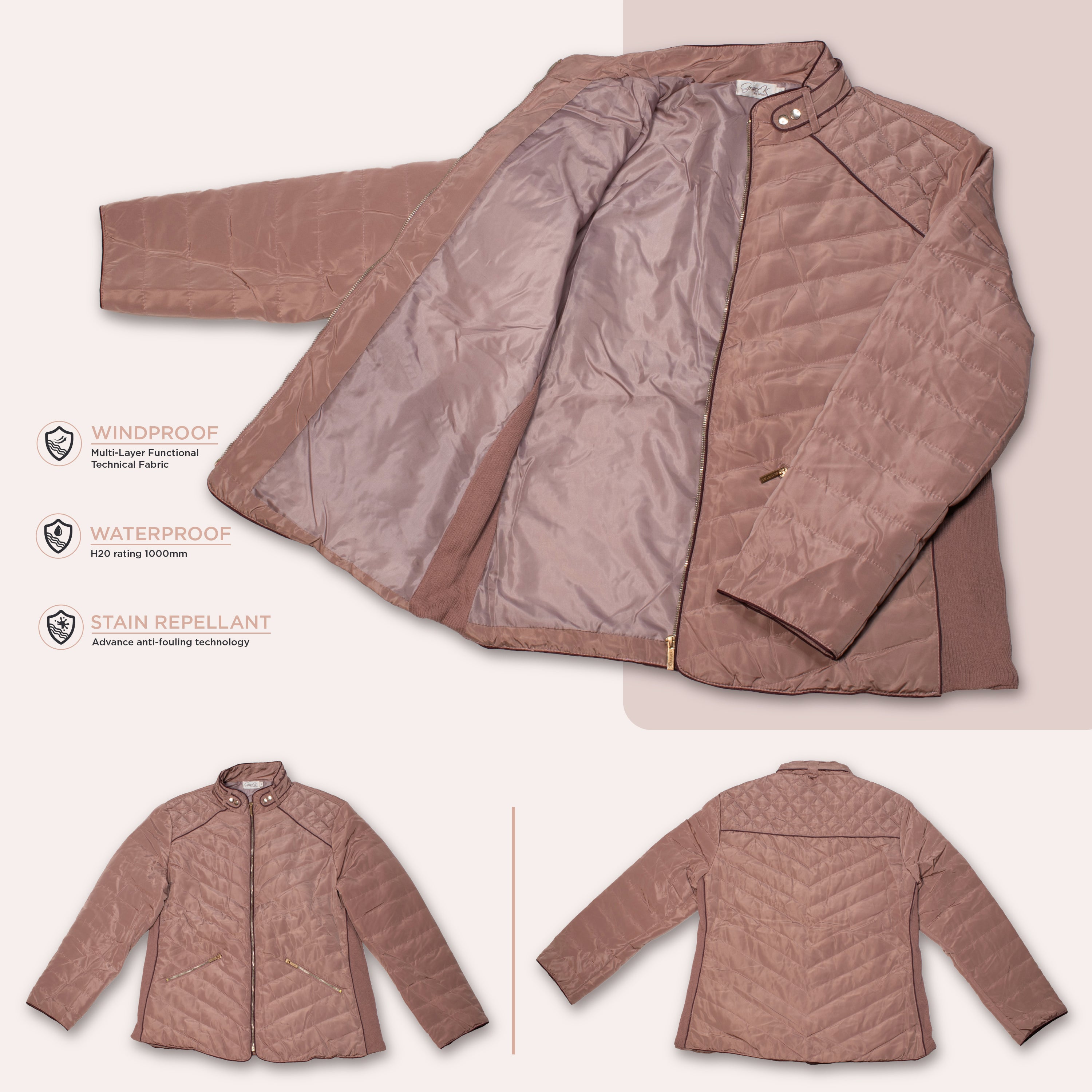 Wholesale Women's Puffer Coats in Assorted Sizes - Bulk Case of 24 Jackets