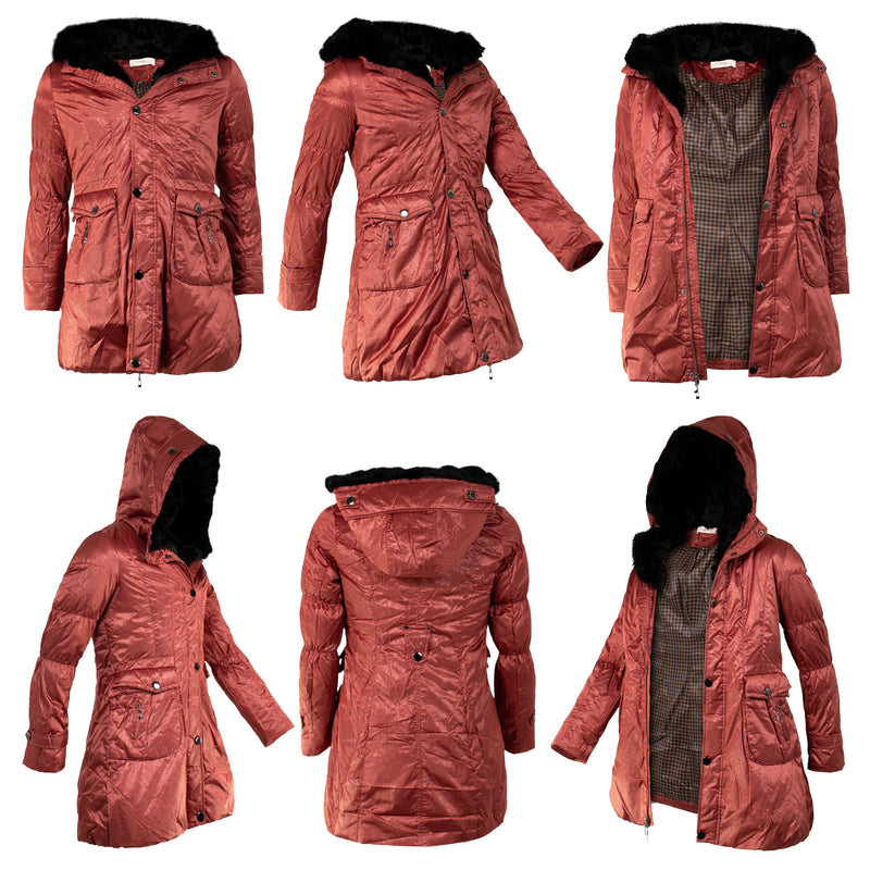 Women's Coats in Assorted Styles & Sizes - Bulk Case of 15 Jackets