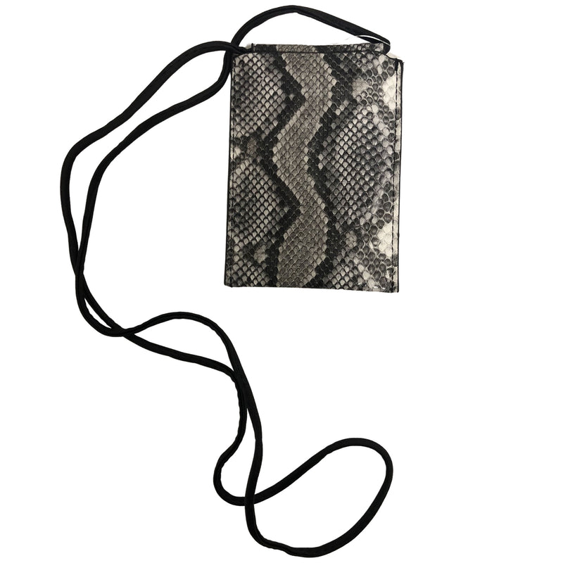 CLEARANCE CROSSBODY BAG POUCH SNAKE PRINT (CASE OF 48 - $1.75 / PIECE)  Wholesale Crossbody Bag in Assorted Colors SKU: M186-SNK-48