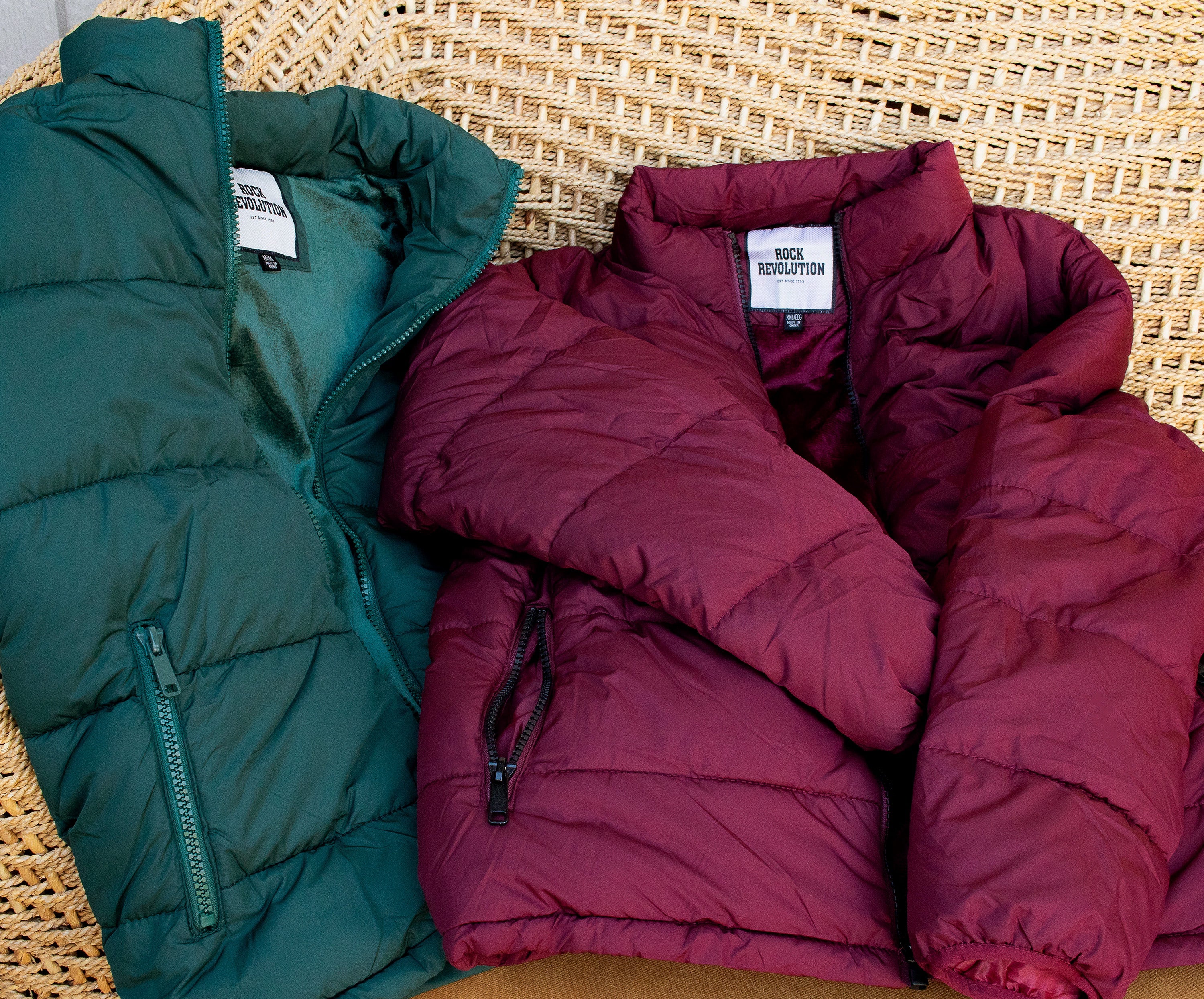 Men's Warm Winter Wholesale Coats in Assorted Colors & Sizes - Bulk Case of 12 Winter Jackets