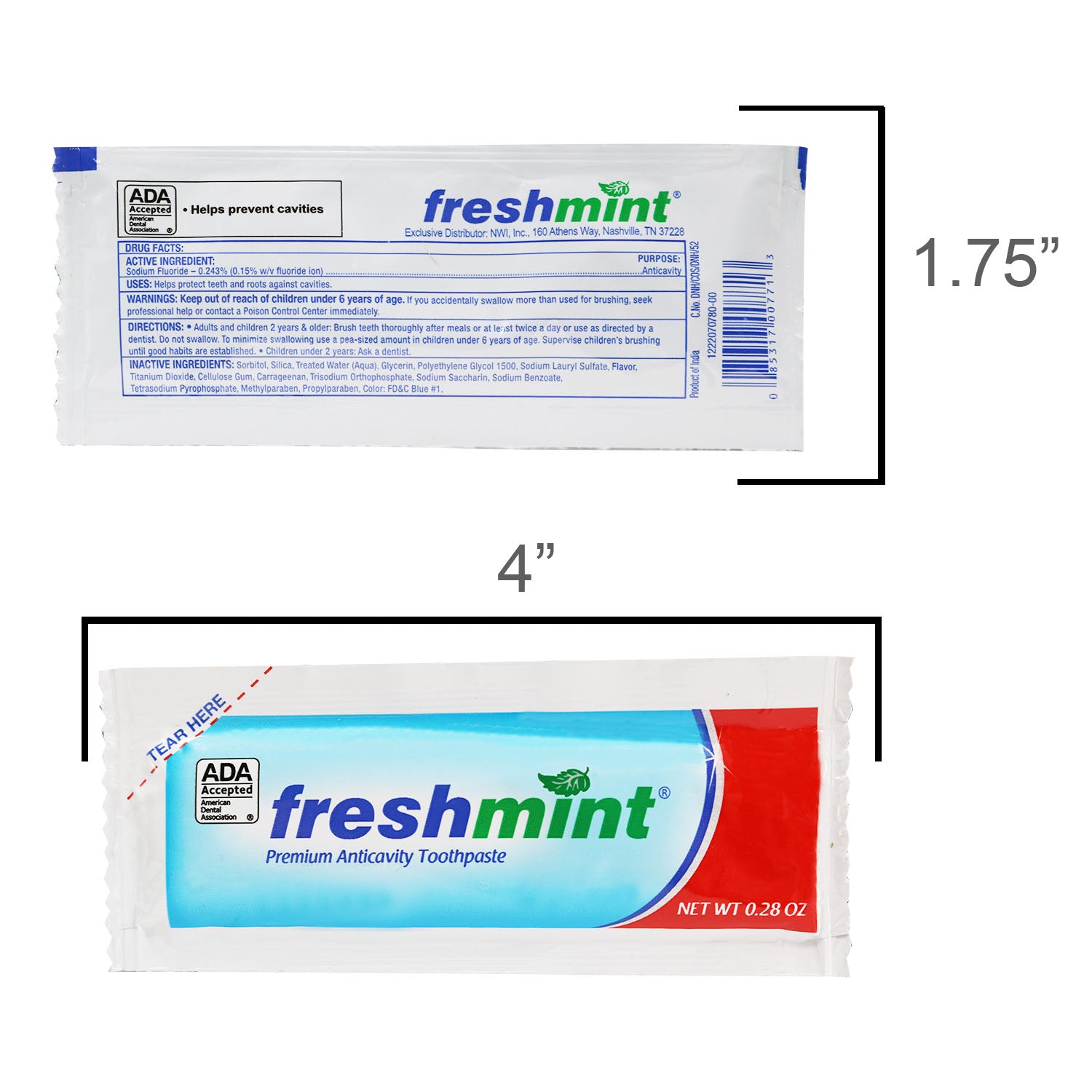 10 Piece Deluxe Wholesale Hygiene Kits - Travel Toiletry Supplies - Bulk Case of 48