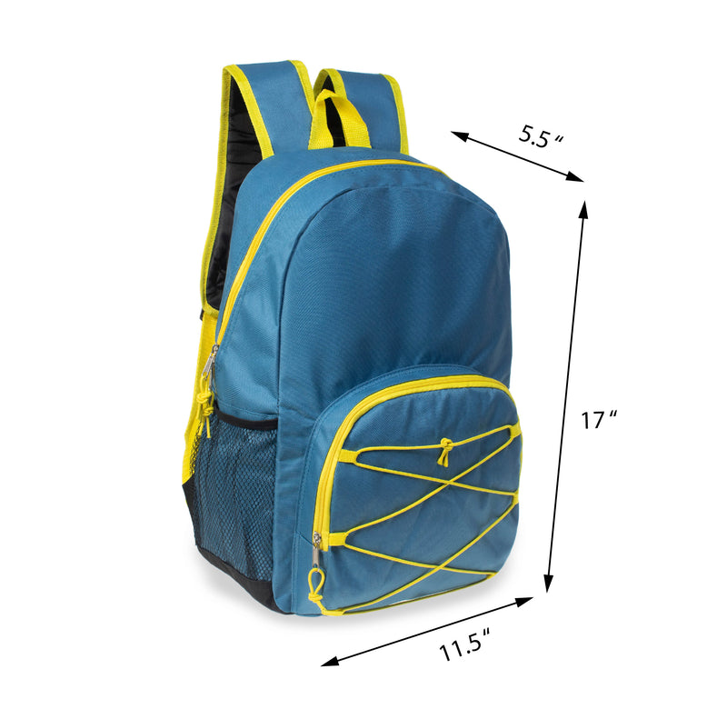 17" wholesale bungee backpacks for charity donations