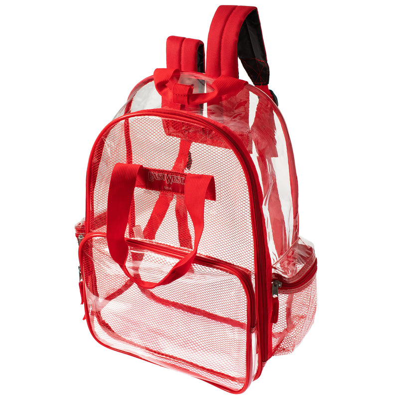 unisex wholesale clear backpacks