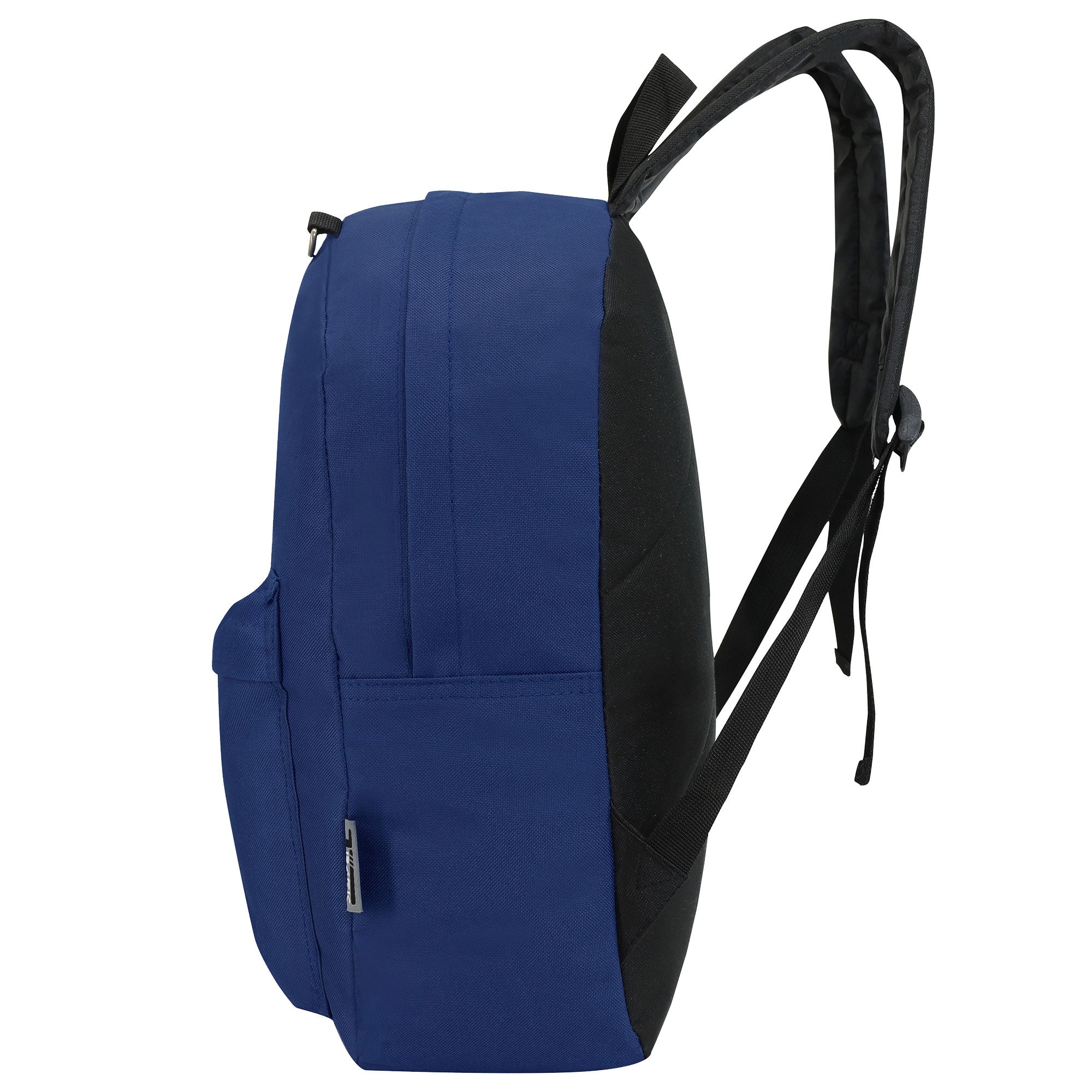 17" Kids Wholesale Backpacks In Navy Blue | Bulk Case of 24 Bookbags