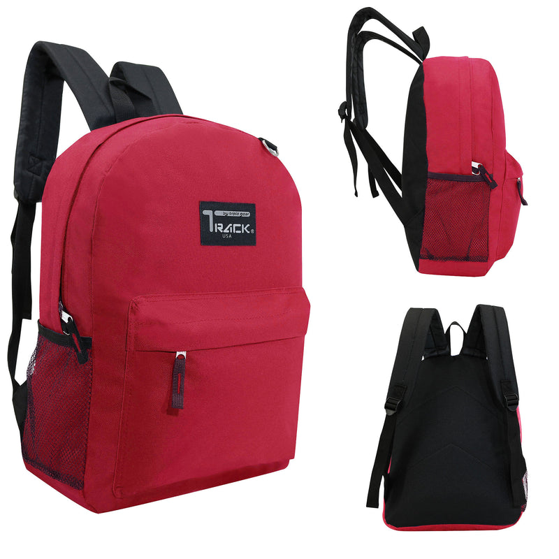wholesale red wholesale backpacks in bulk